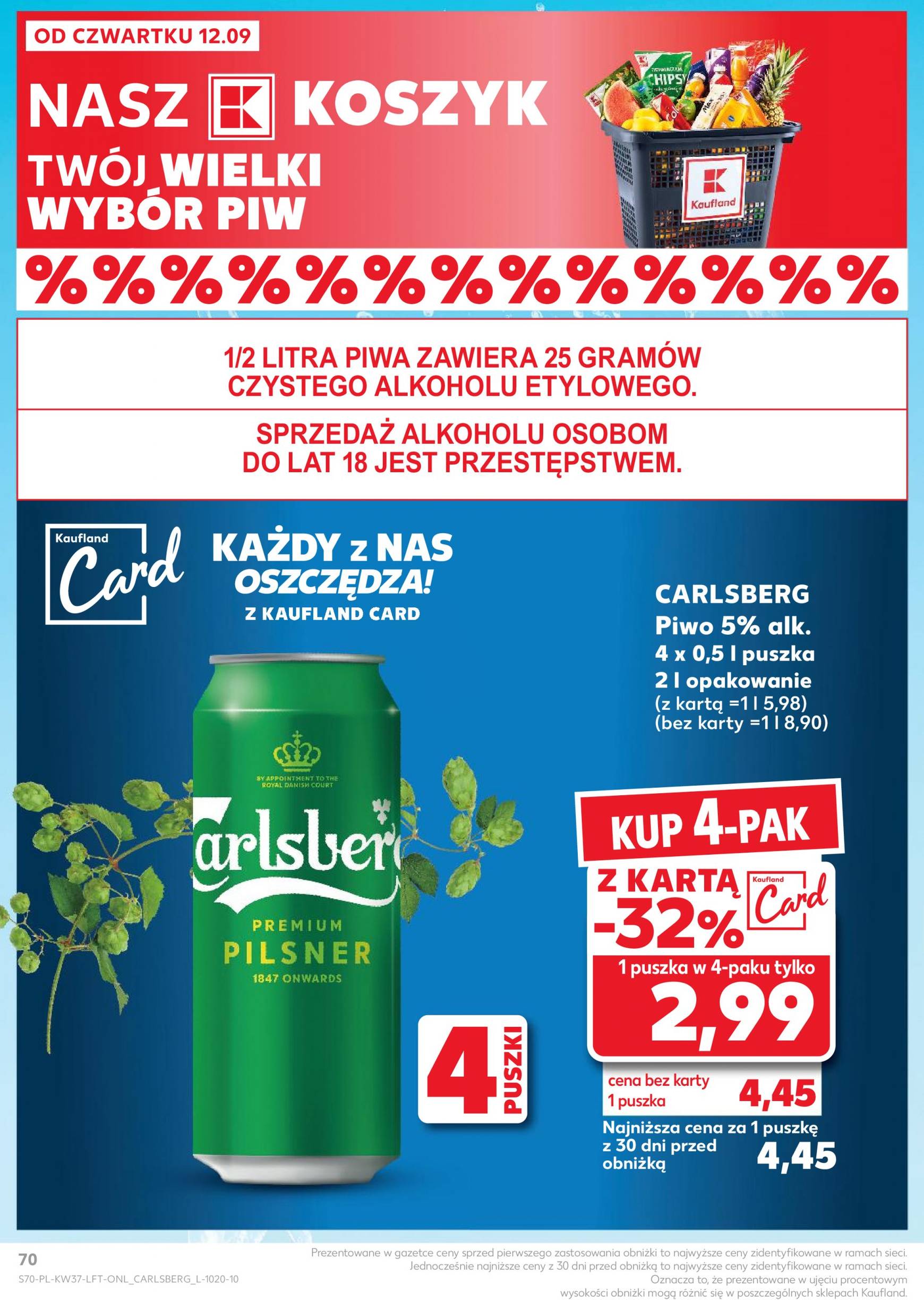 kaufland - Aktualna Kaufland gazetka ważna od 12.09. - 18.09. - page: 70