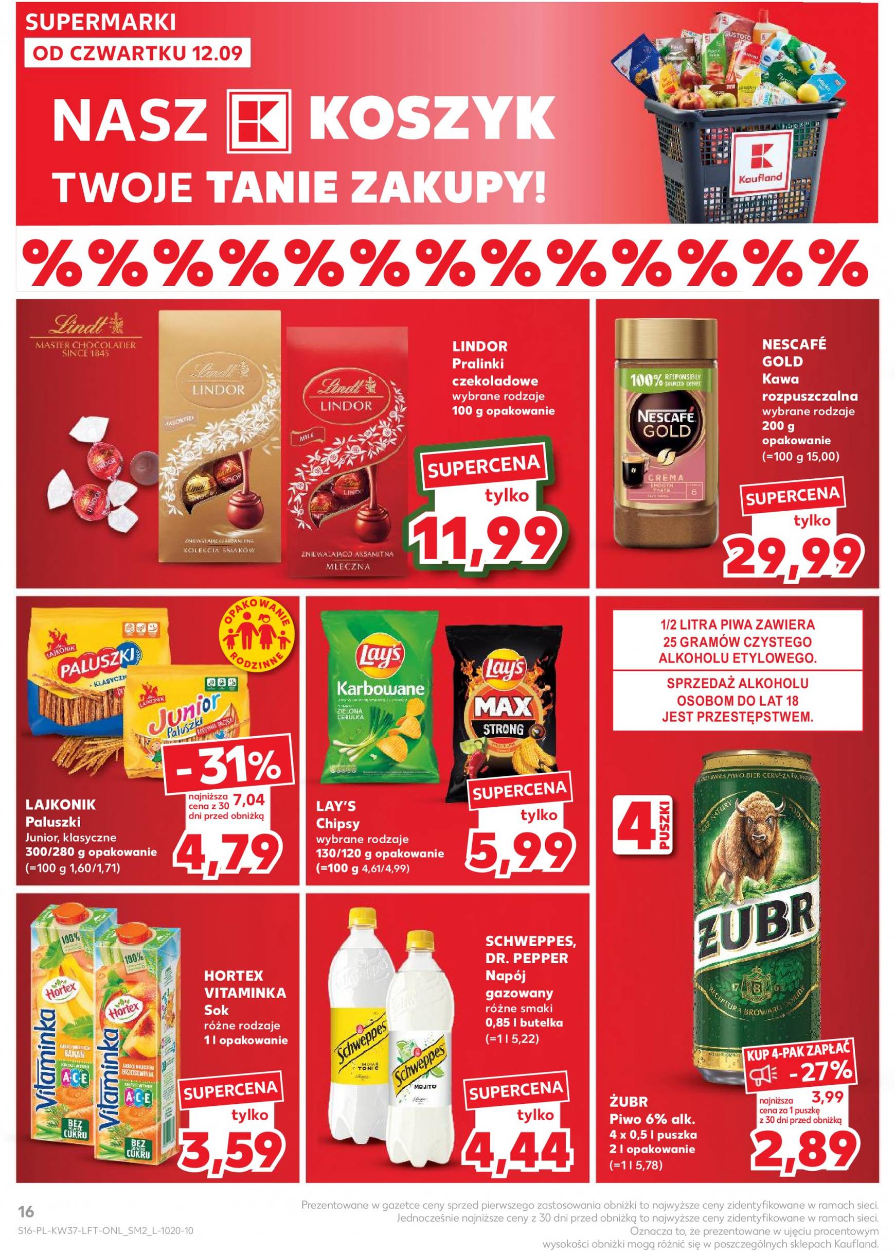 kaufland - Aktualna Kaufland gazetka ważna od 12.09. - 18.09. - page: 16