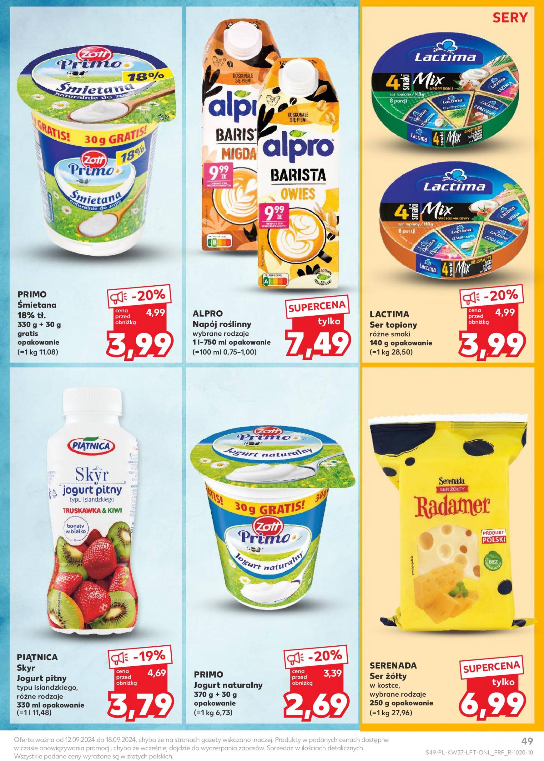 kaufland - Aktualna Kaufland gazetka ważna od 12.09. - 18.09. - page: 49