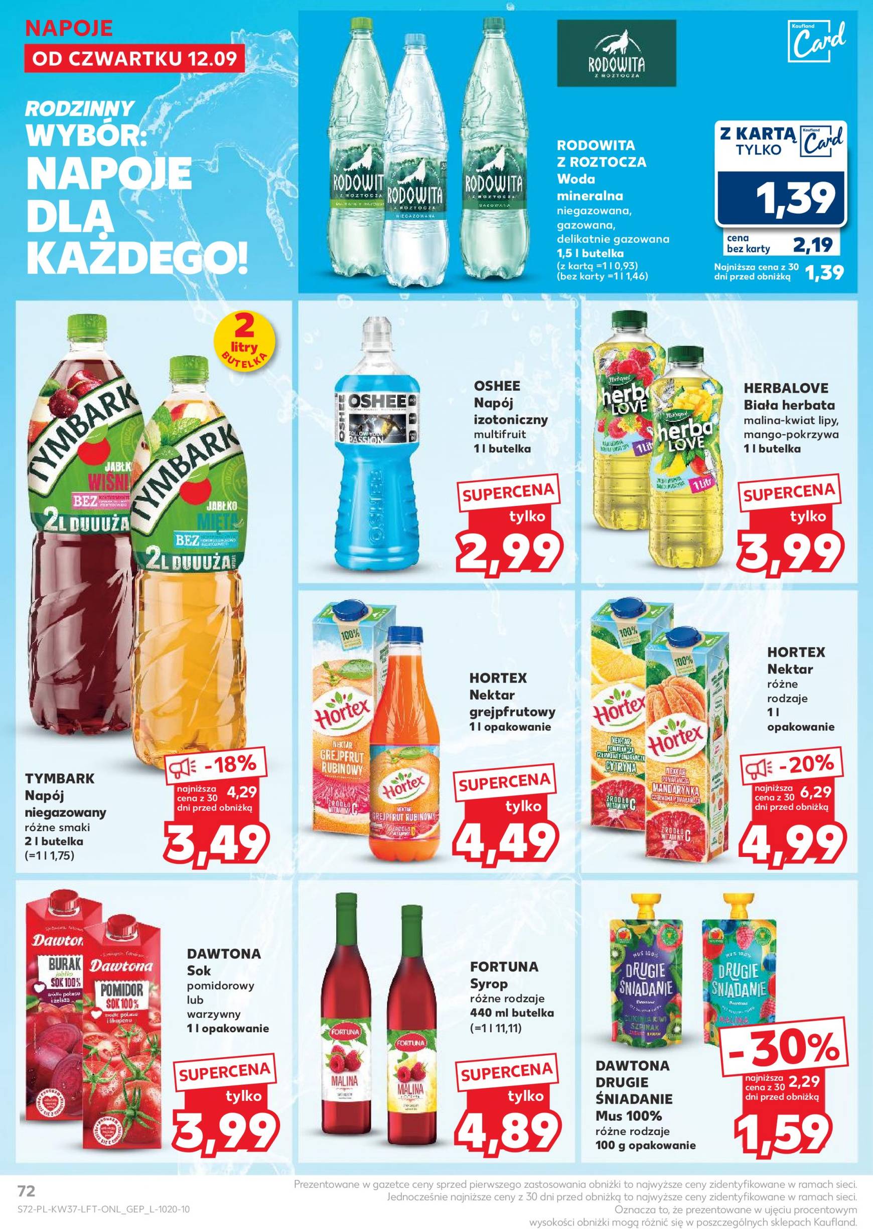 kaufland - Aktualna Kaufland gazetka ważna od 12.09. - 18.09. - page: 72