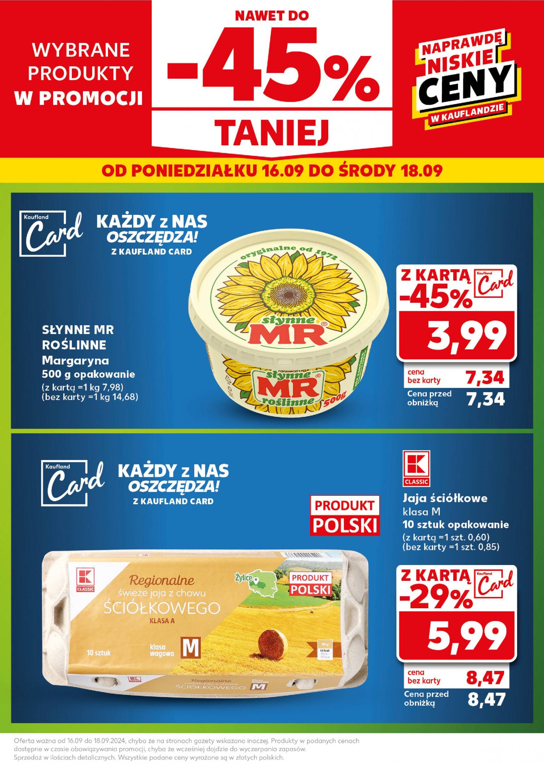 kaufland - Aktualna Kaufland - Mocny Start gazetka ważna od 16.09. - 18.09. - page: 3