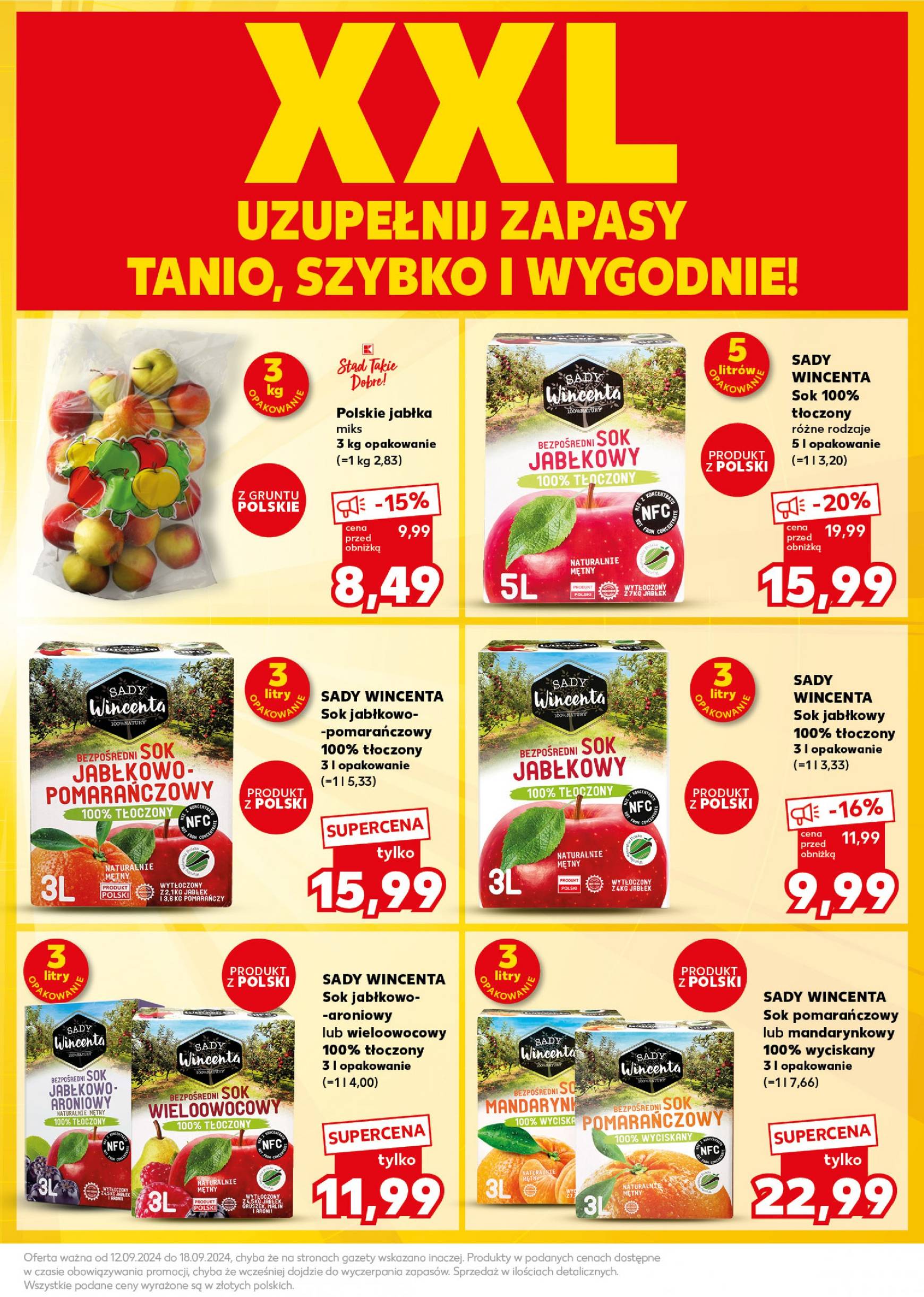 kaufland - Aktualna Kaufland - Mocny Start gazetka ważna od 16.09. - 18.09. - page: 11