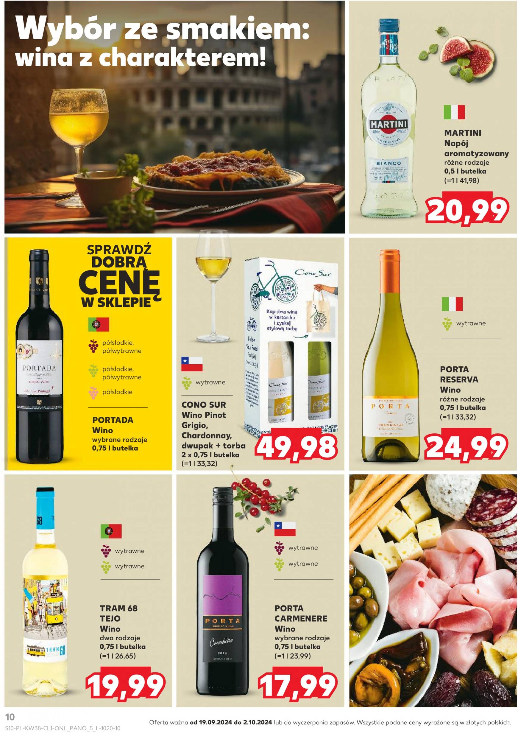 kaufland - Aktualna Kaufland - Barek gazetka ważna od 19.09. - 02.10. - page: 10