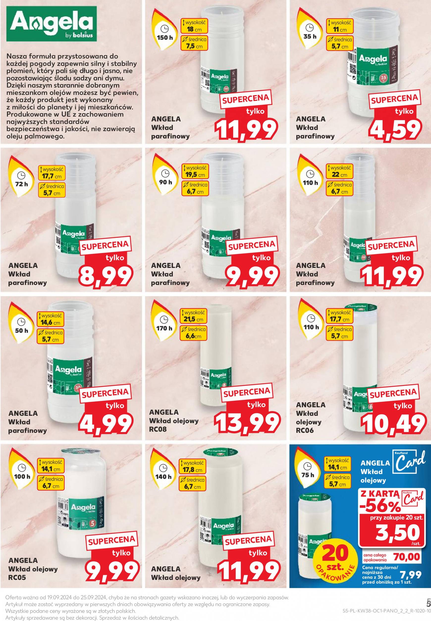 kaufland - Aktualna Kaufland - Dekoracje gazetka ważna od 19.09. - 25.09. - page: 5