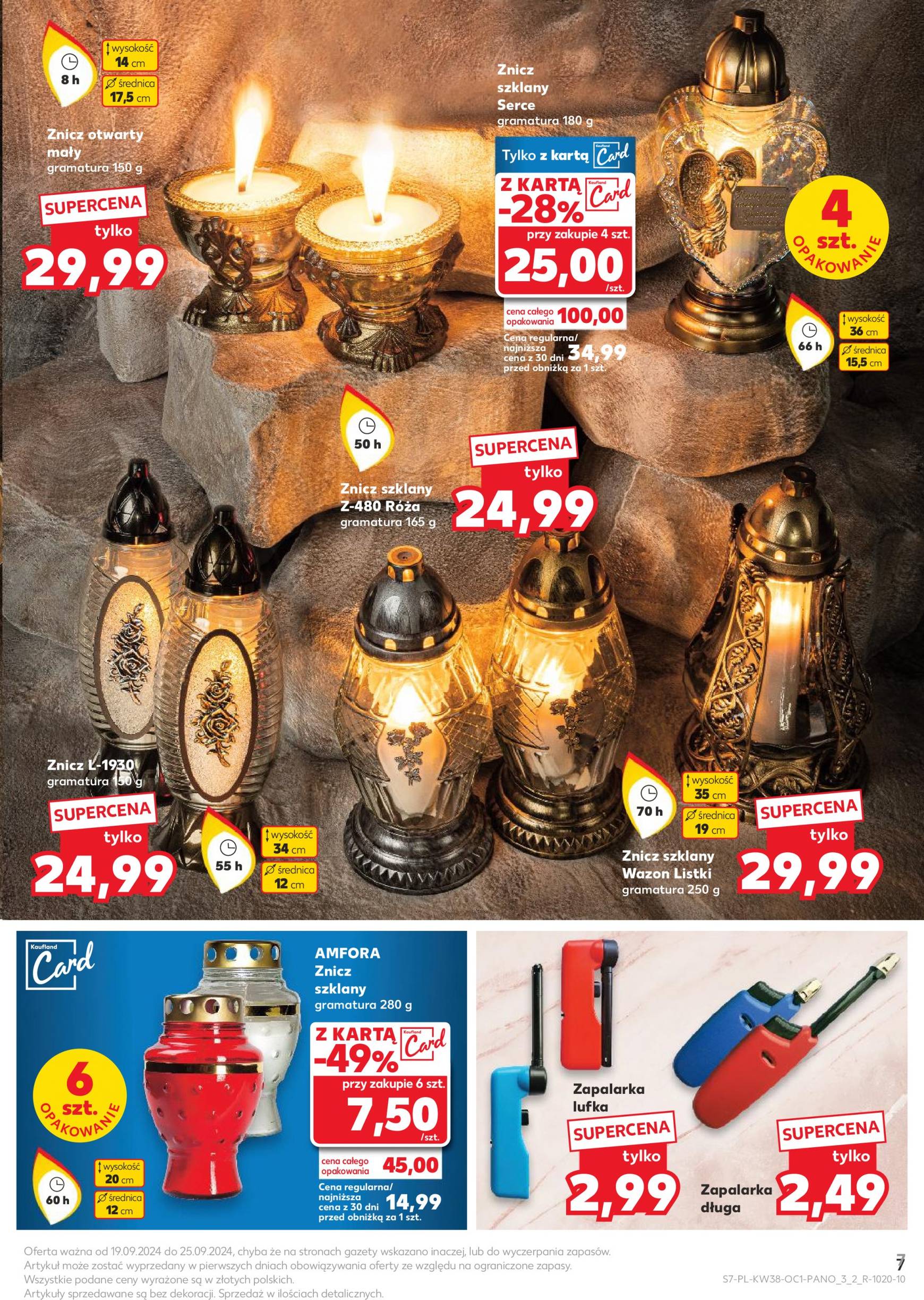 kaufland - Aktualna Kaufland - Dekoracje gazetka ważna od 19.09. - 25.09. - page: 7