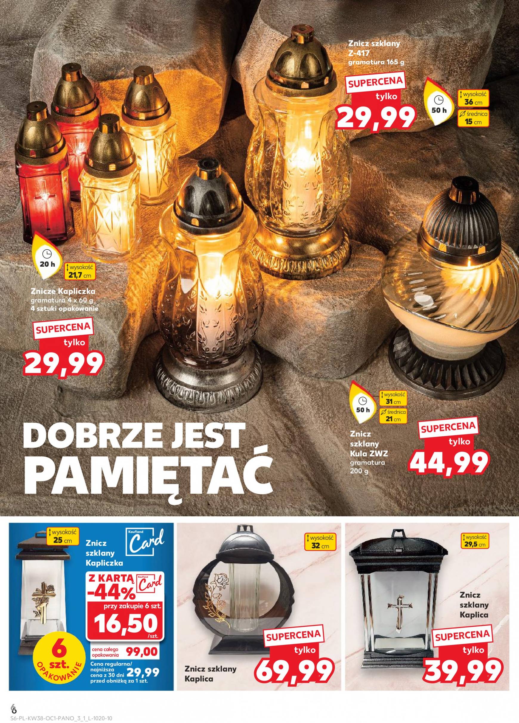 kaufland - Aktualna Kaufland - Dekoracje gazetka ważna od 19.09. - 25.09. - page: 6