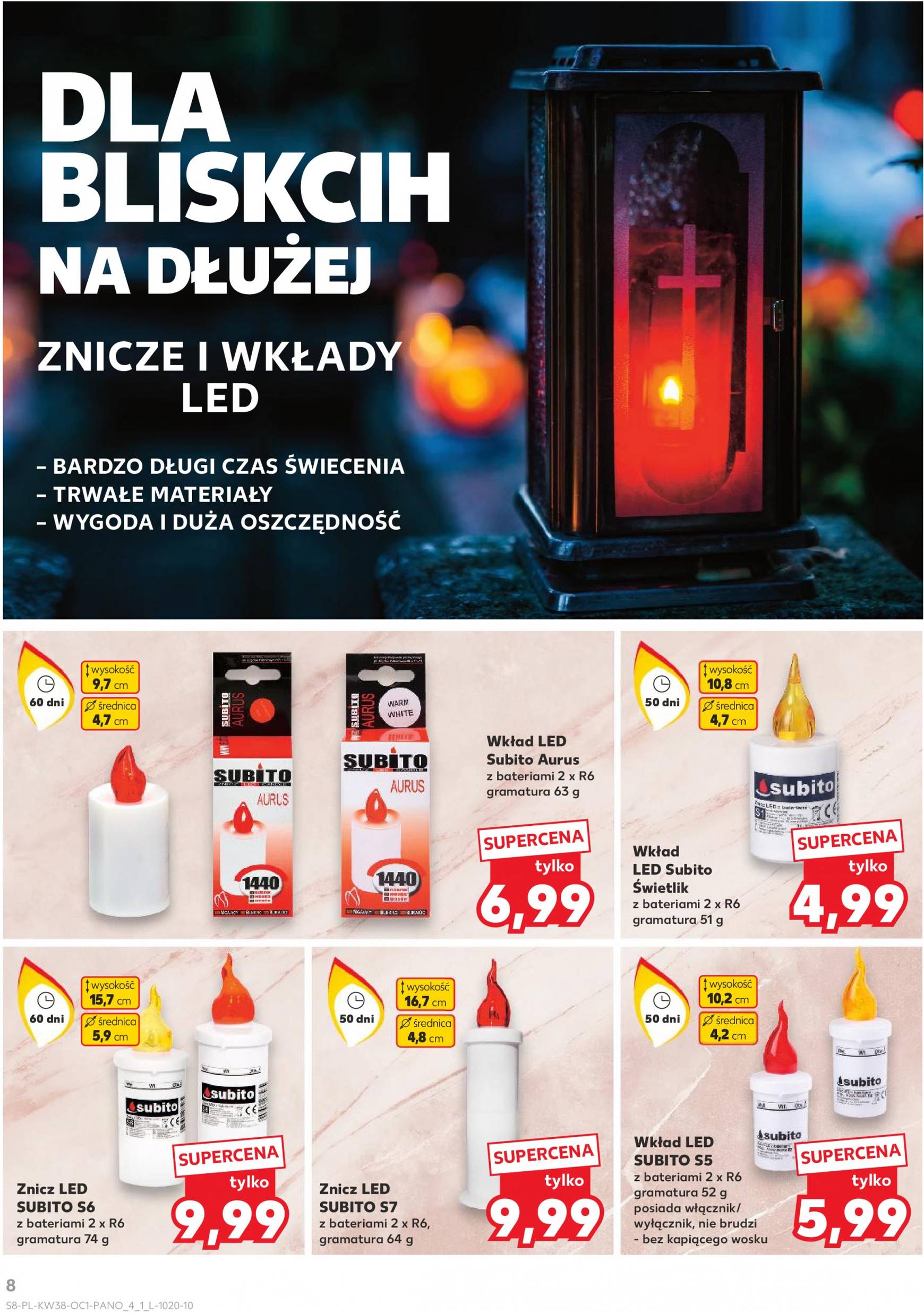 kaufland - Aktualna Kaufland - Dekoracje gazetka ważna od 19.09. - 25.09. - page: 8