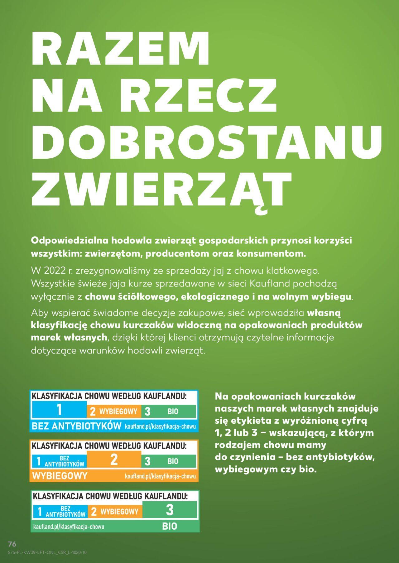 kaufland - Kaufland gazetka - Łódź 26.09.2024 - 02.10.2024 - page: 76