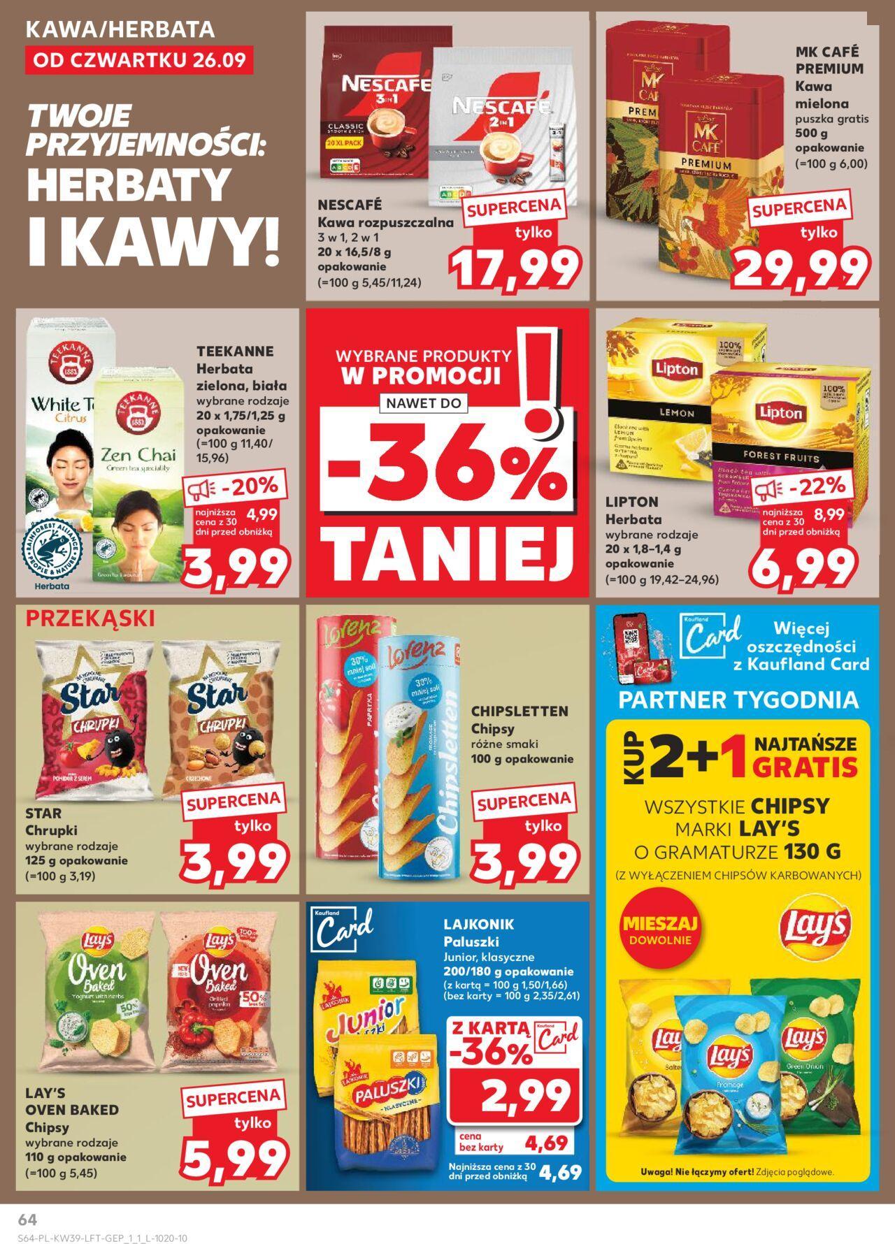 kaufland - Kaufland gazetka - Bydgoszcz 26.09.2024 - 02.10.2024 - page: 64