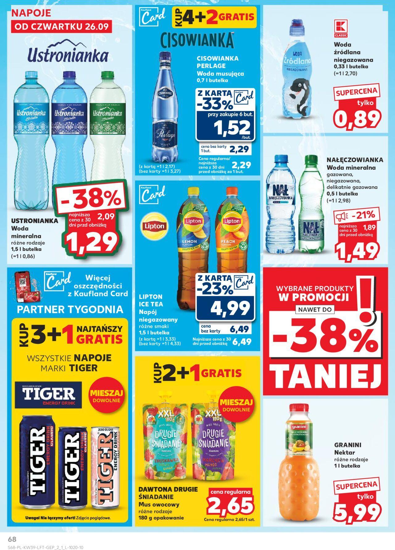 kaufland - Kaufland gazetka - Lublin 26.09.2024 - 02.10.2024 - page: 68