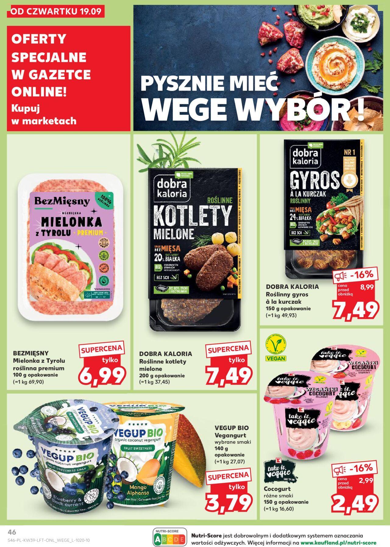 kaufland - Kaufland gazetka - Lublin 26.09.2024 - 02.10.2024 - page: 46