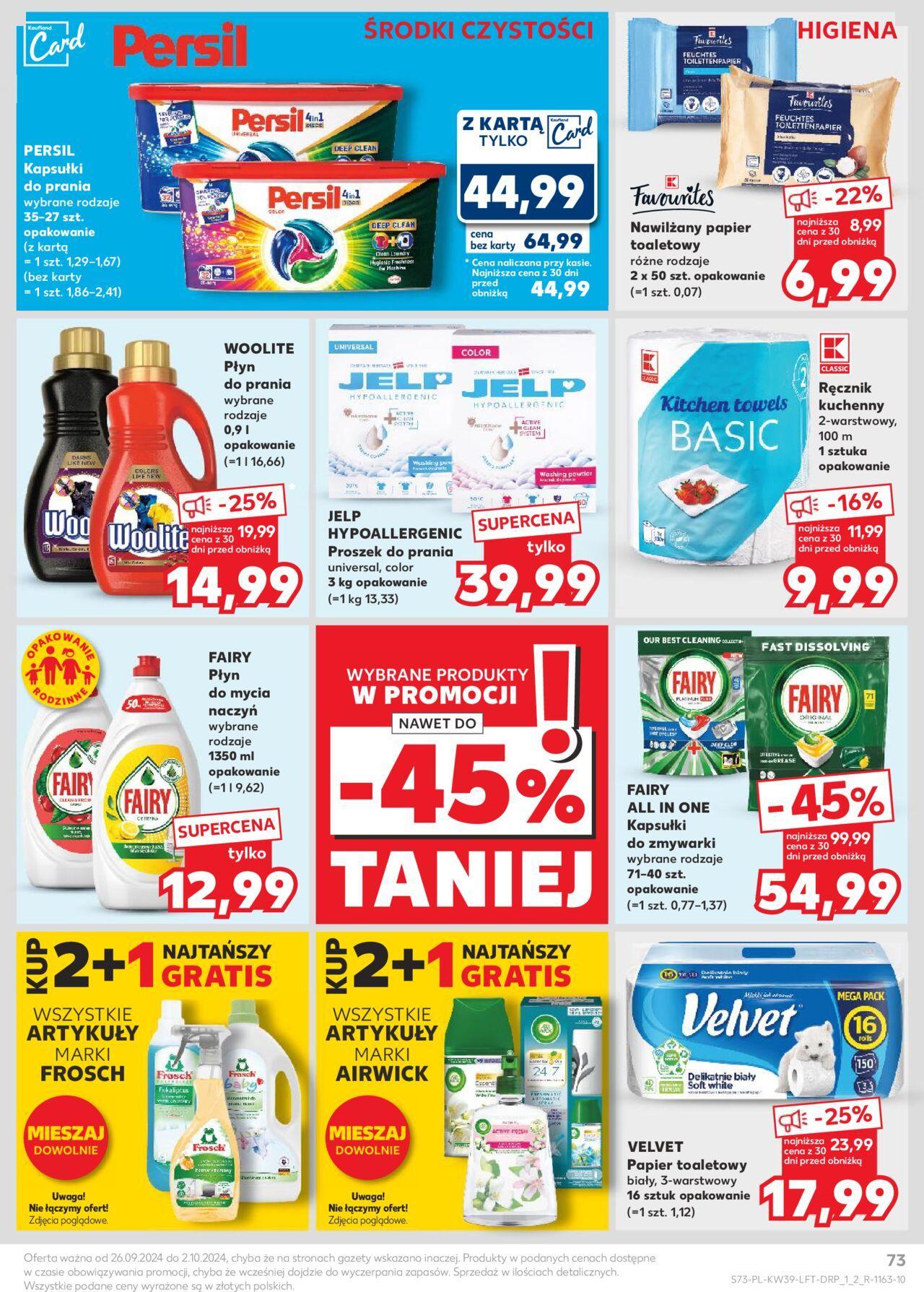 kaufland - Kaufland gazetka - Lublin 26.09.2024 - 02.10.2024 - page: 73