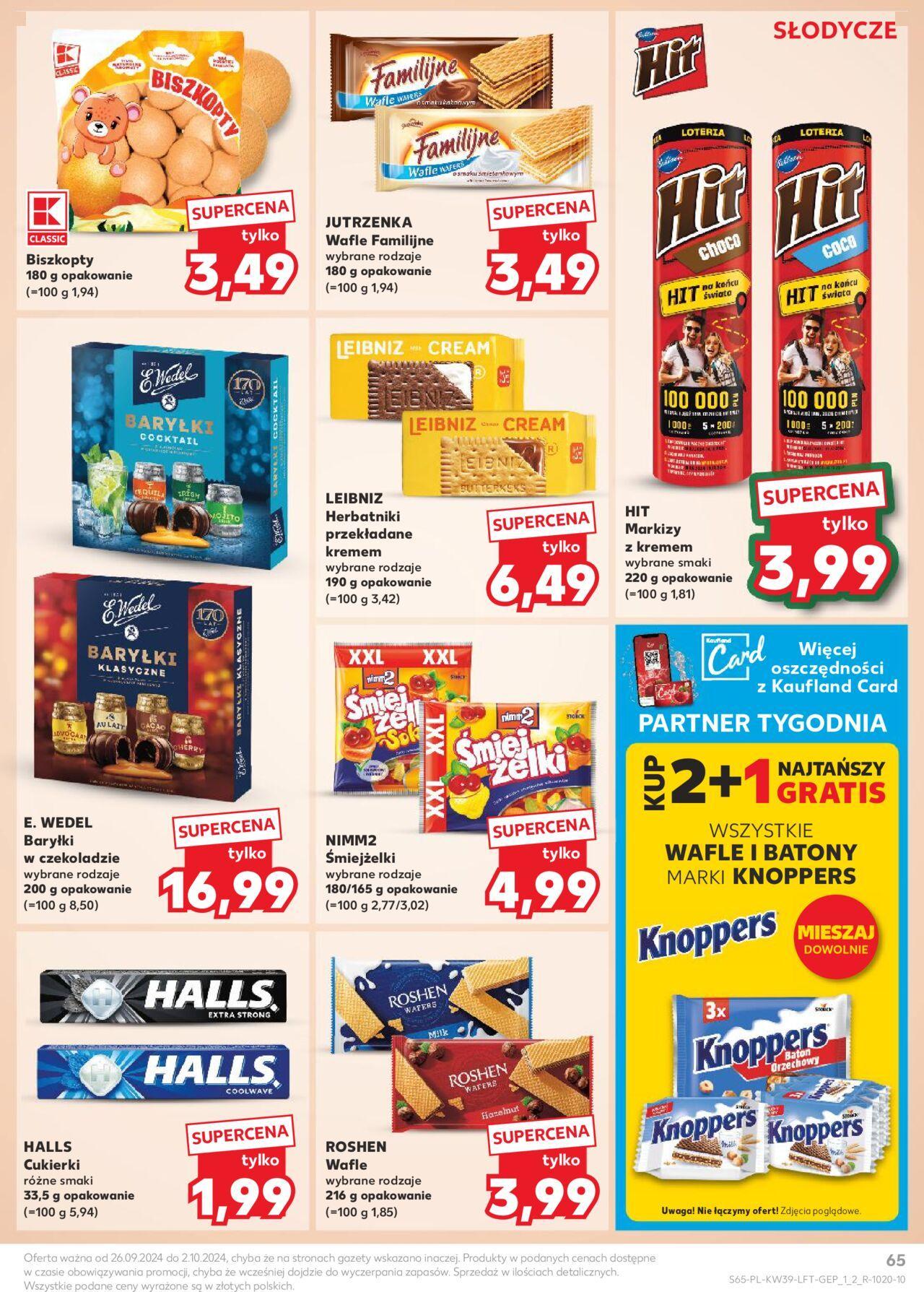 kaufland - Kaufland gazetka - Lublin 26.09.2024 - 02.10.2024 - page: 65