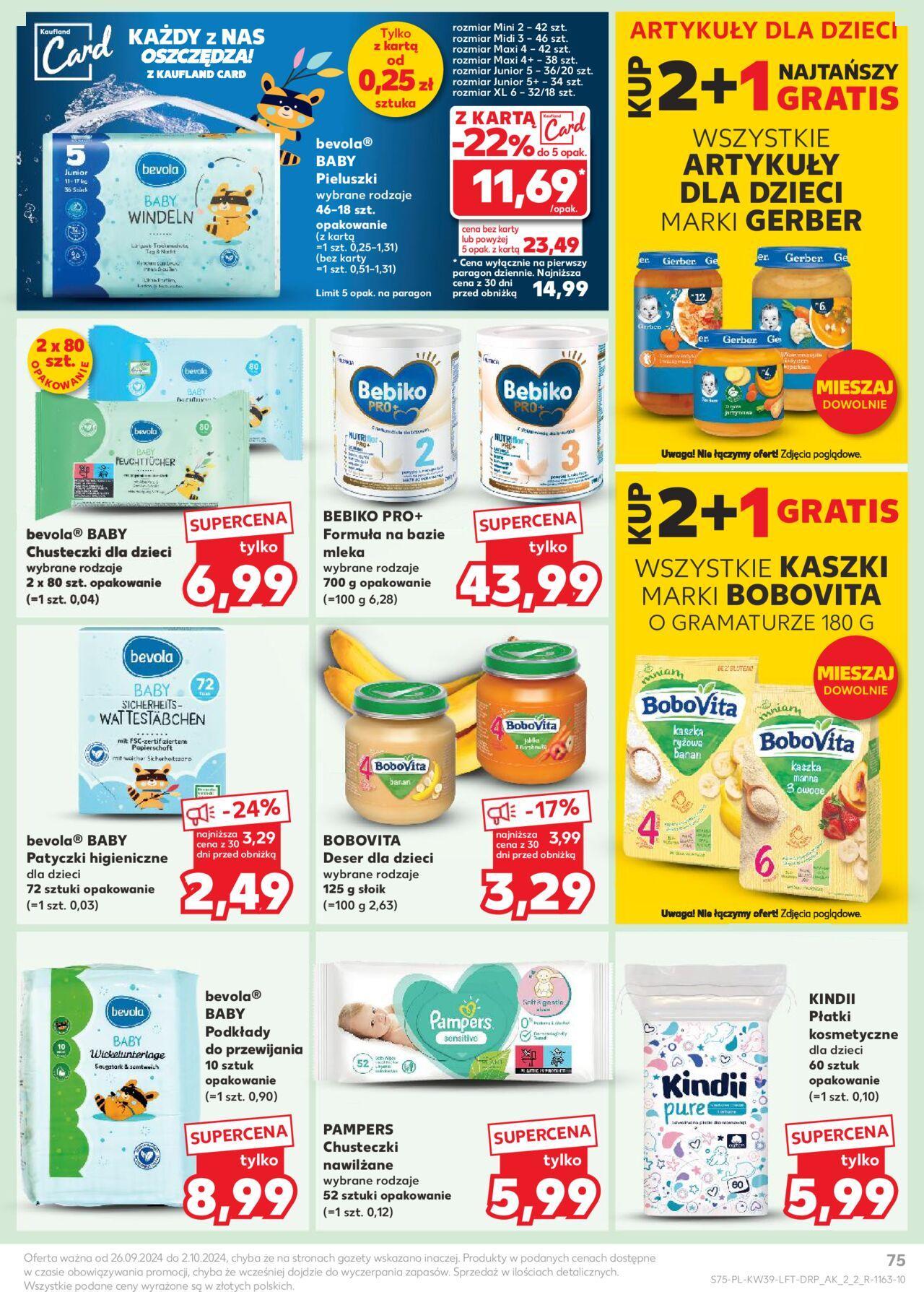 kaufland - Kaufland gazetka - Lublin 26.09.2024 - 02.10.2024 - page: 75