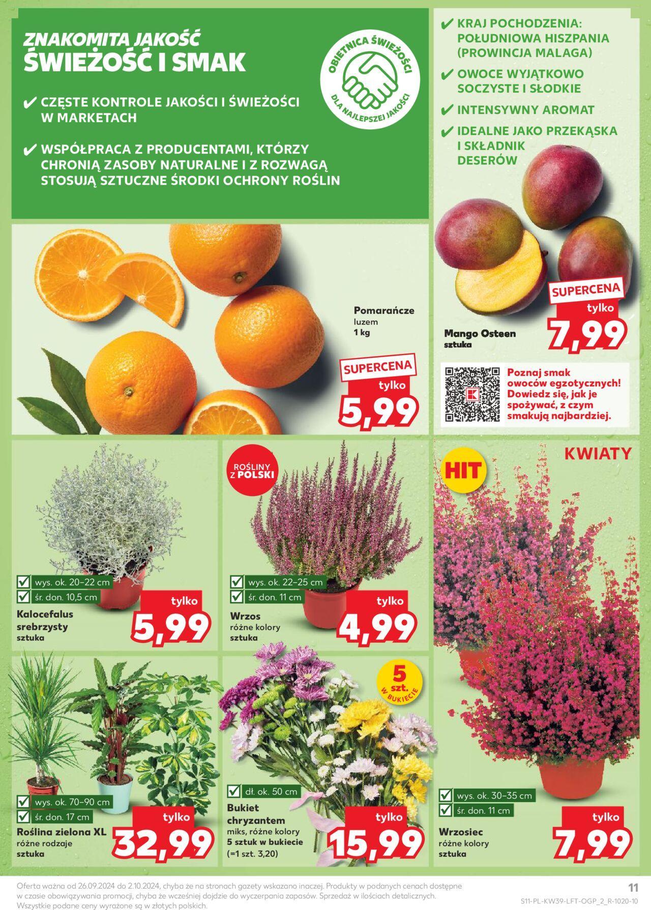 kaufland - Kaufland gazetka - Szczecinek 26.09.2024 - 02.10.2024 - page: 11