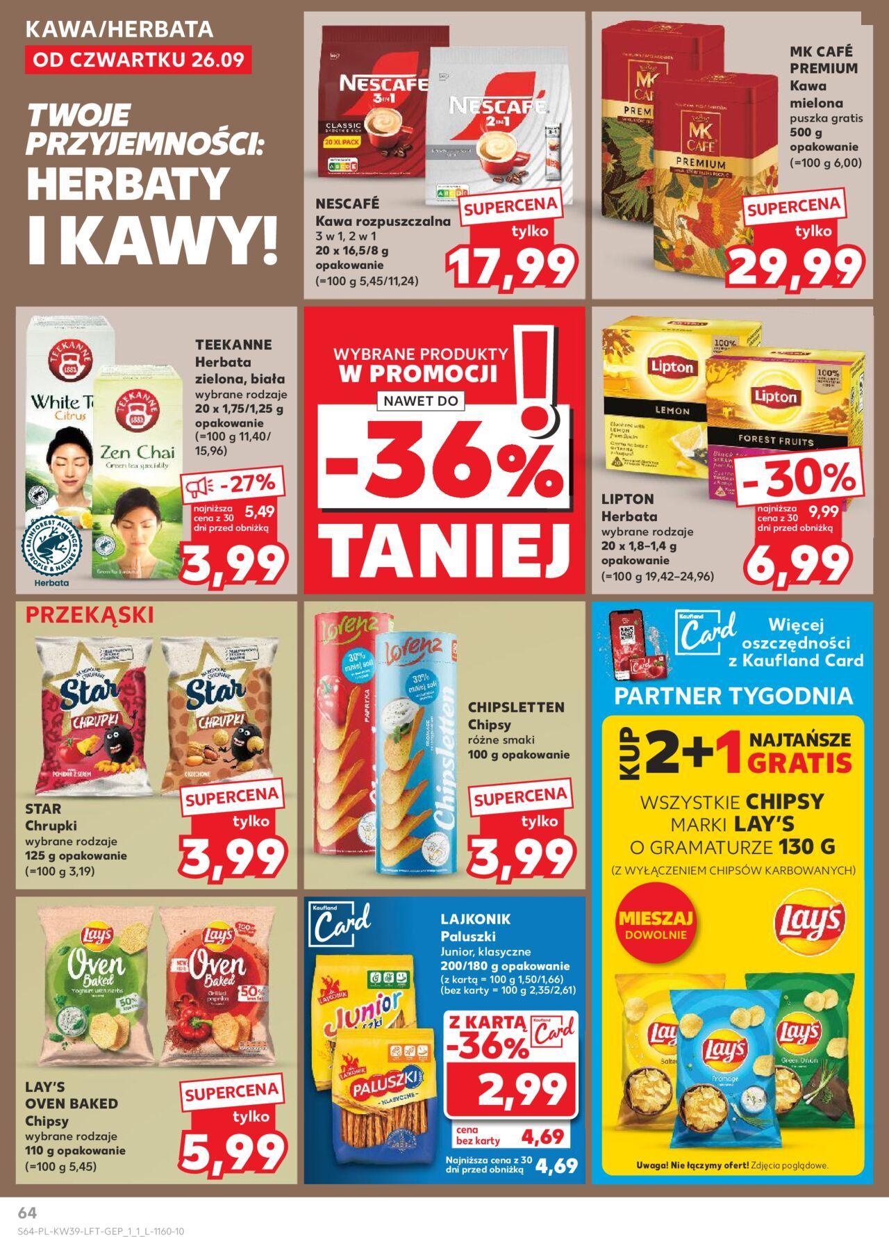 kaufland - Kaufland gazetka - Szczecinek 26.09.2024 - 02.10.2024 - page: 64