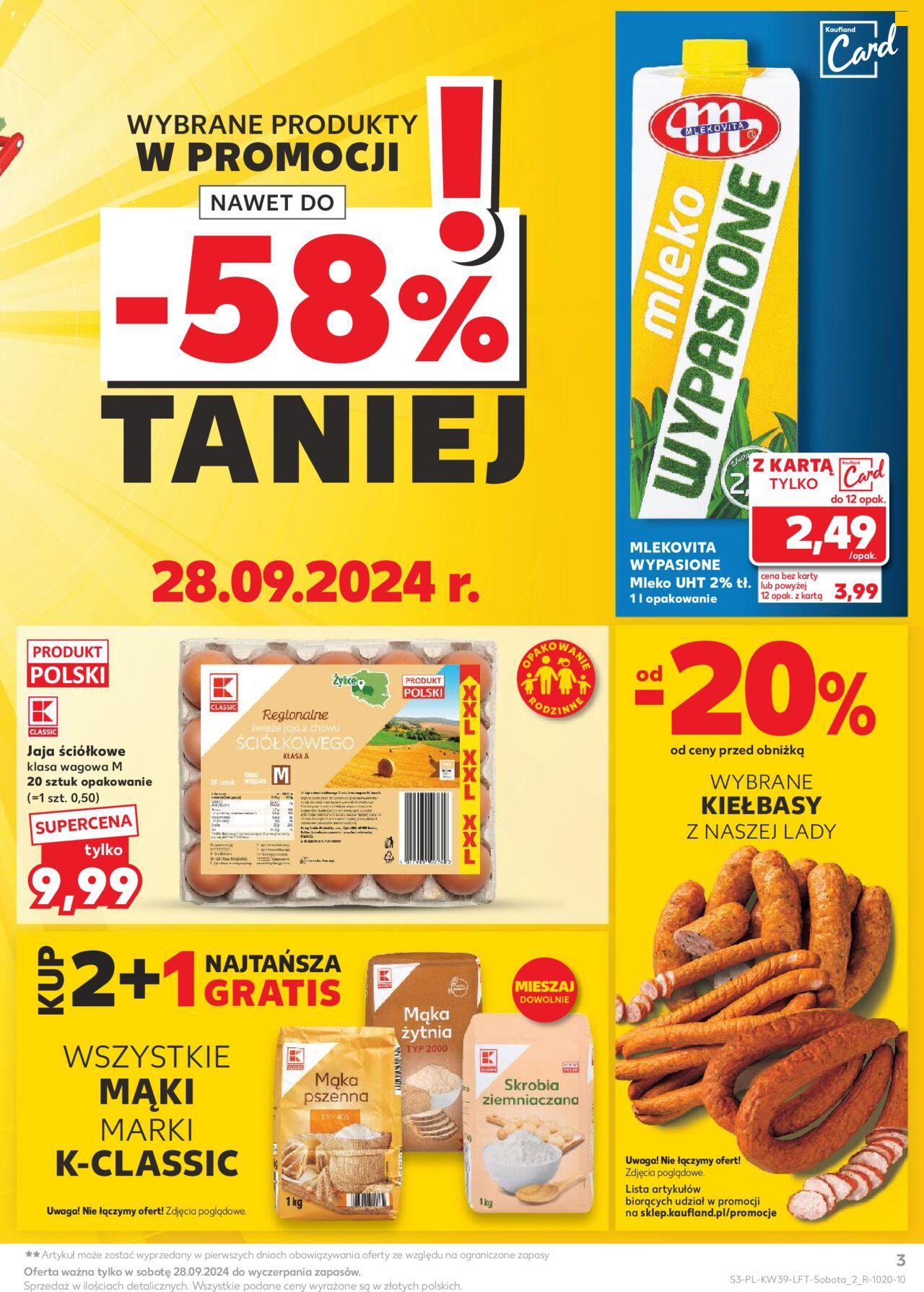 kaufland - Kaufland gazetka - Gdánsk 26.09.2024 - 02.10.2024 - page: 3