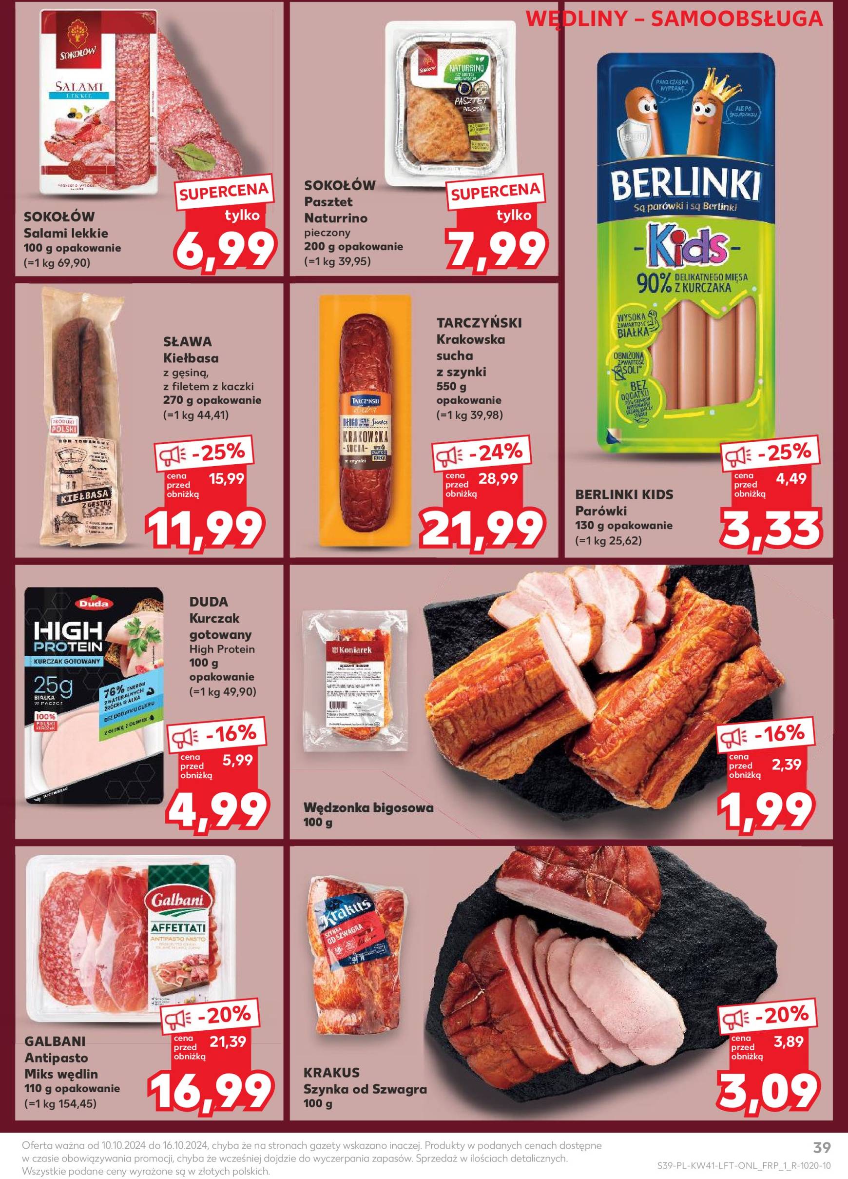 kaufland - Kaufland gazetka ważna od 10.10. - 16.10. - page: 39