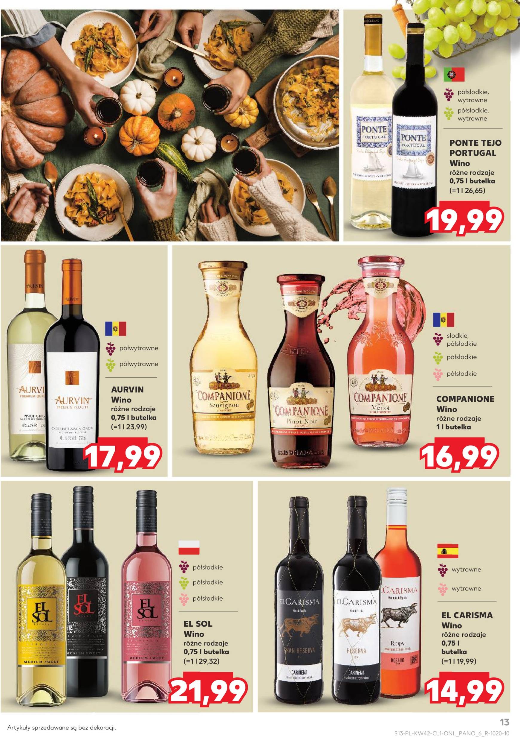 kaufland - Kaufland - Barek gazetka ważna od 17.10. - 29.10. - page: 13