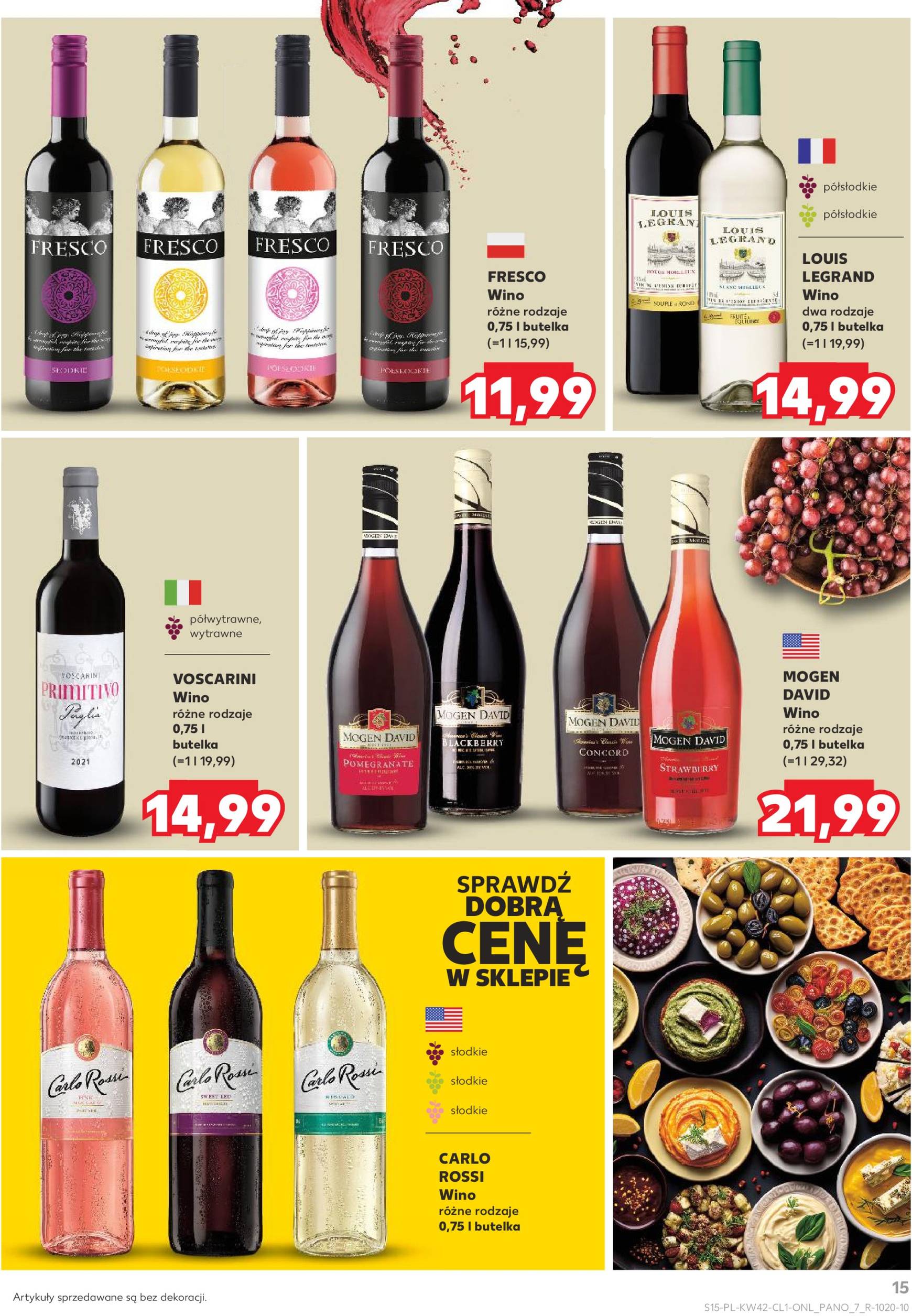 kaufland - Kaufland - Barek gazetka ważna od 17.10. - 29.10. - page: 15