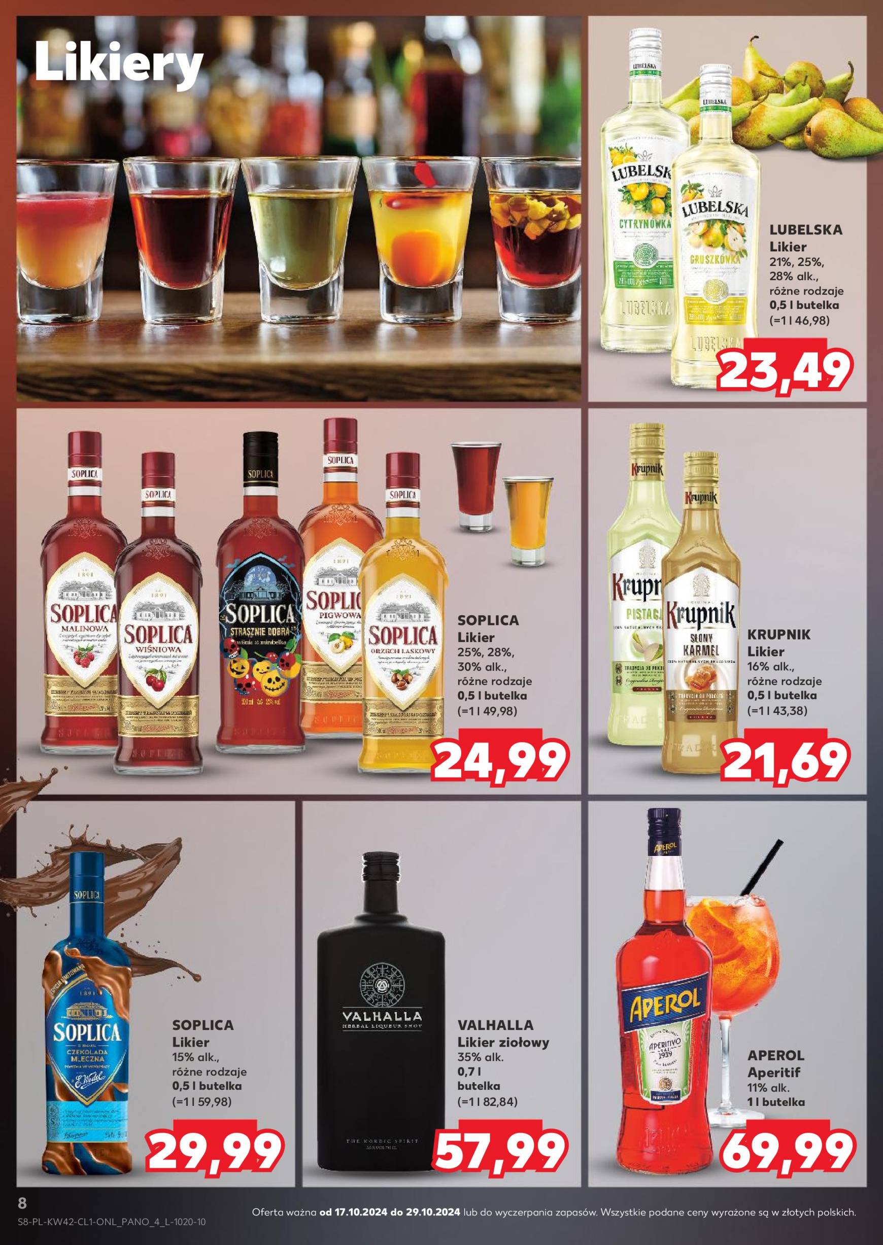 kaufland - Kaufland - Barek gazetka ważna od 17.10. - 29.10. - page: 8