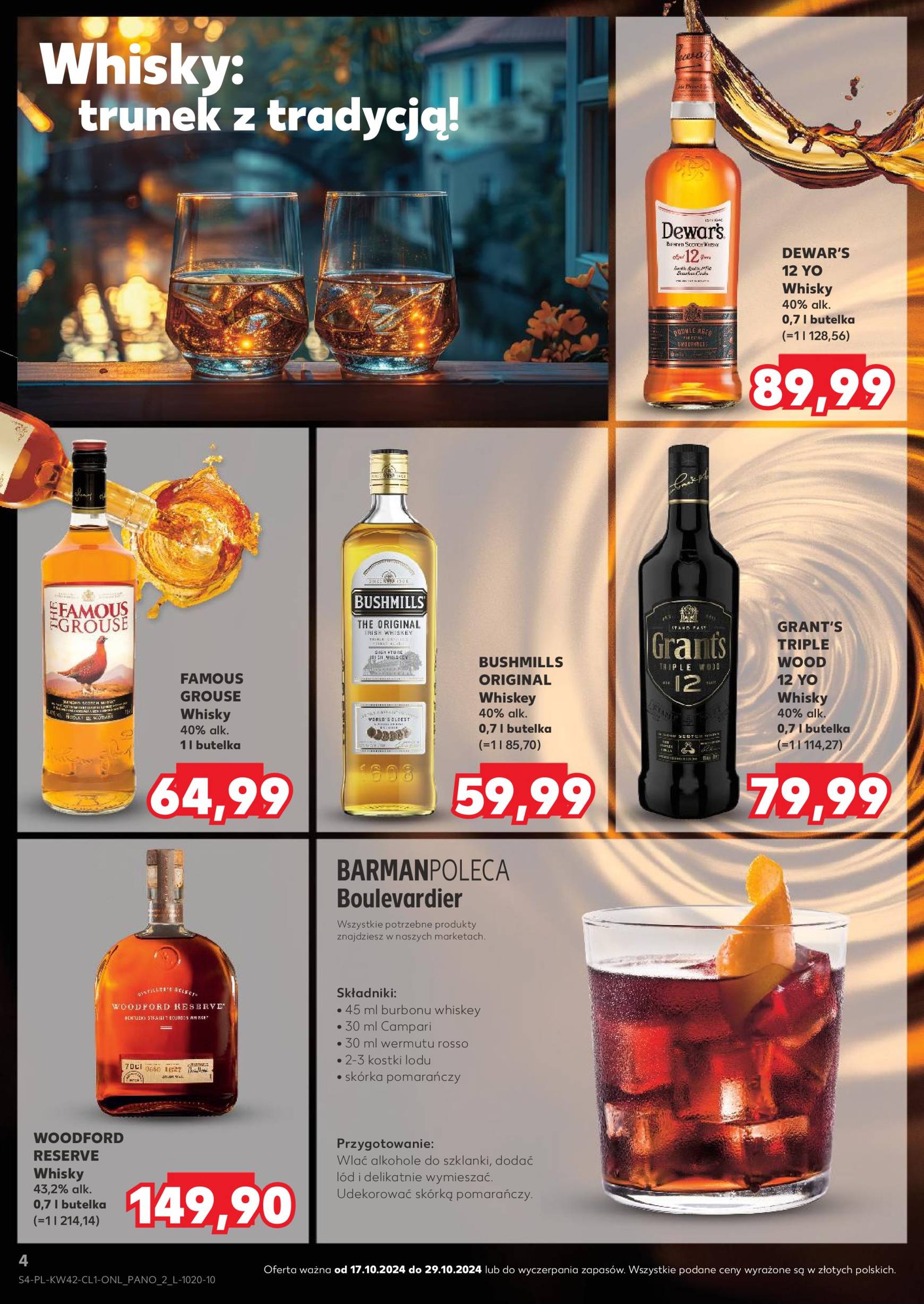 kaufland - Kaufland - Barek gazetka ważna od 17.10. - 29.10. - page: 4