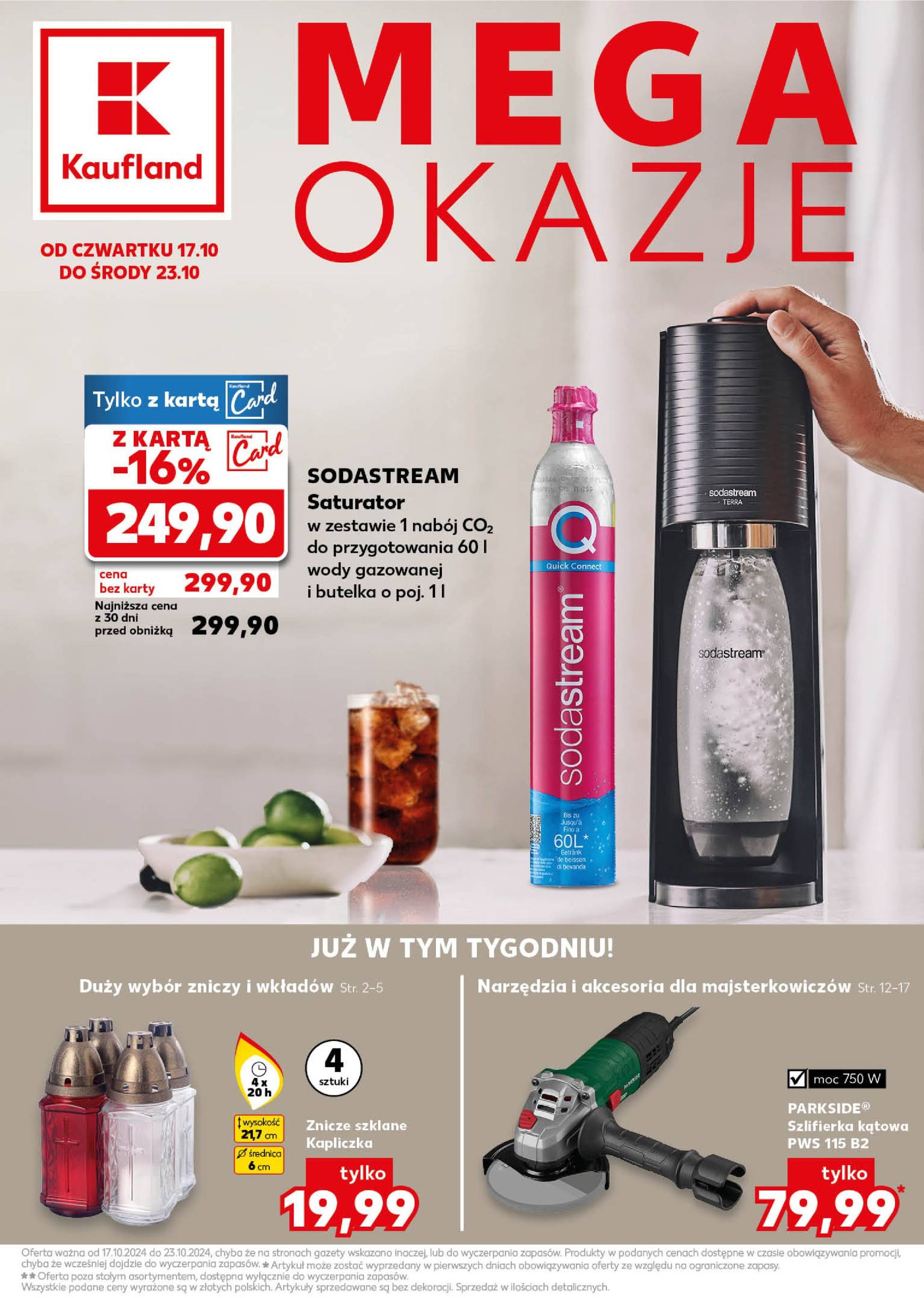 kaufland - Kaufland - Mega Okazje gazetka ważna od 17.10. - 23.10.