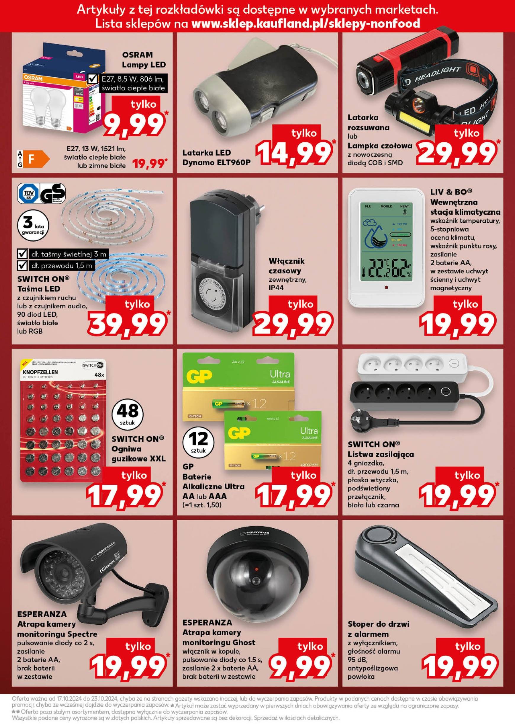 kaufland - Kaufland - Mega Okazje gazetka ważna od 17.10. - 23.10. - page: 21