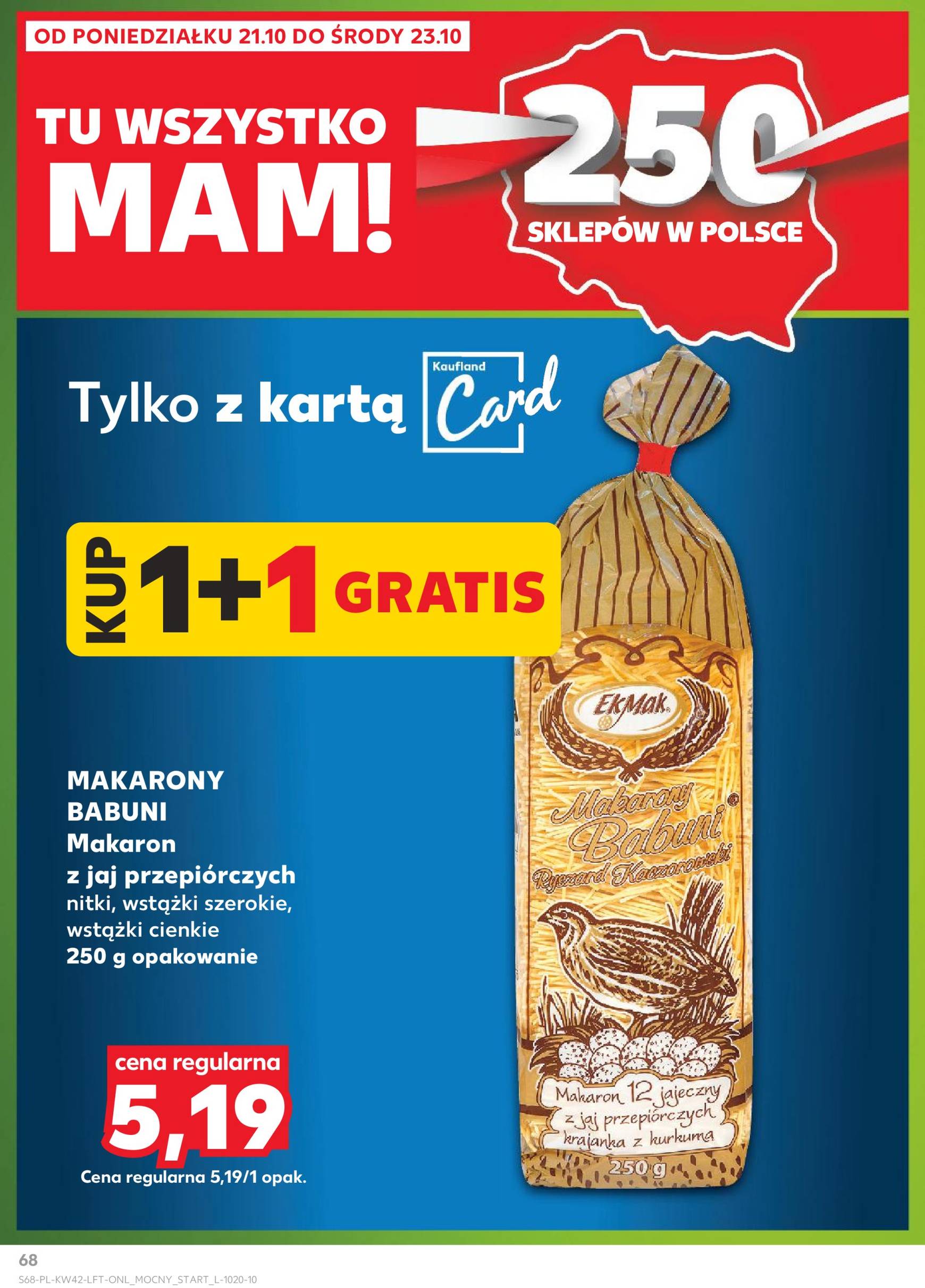 kaufland - Kaufland gazetka ważna od 17.10. - 23.10. - page: 68