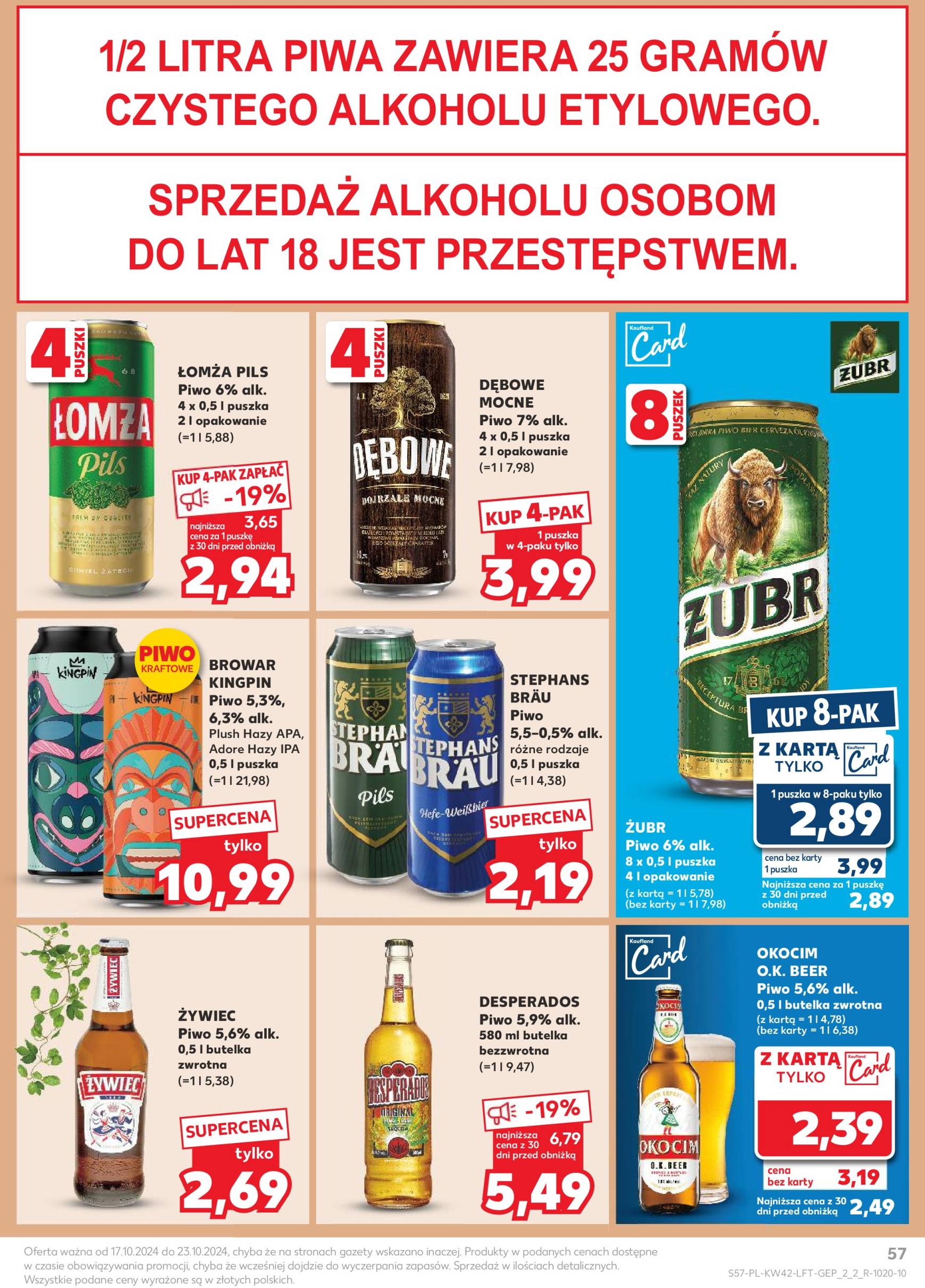 kaufland - Kaufland gazetka ważna od 17.10. - 23.10. - page: 57