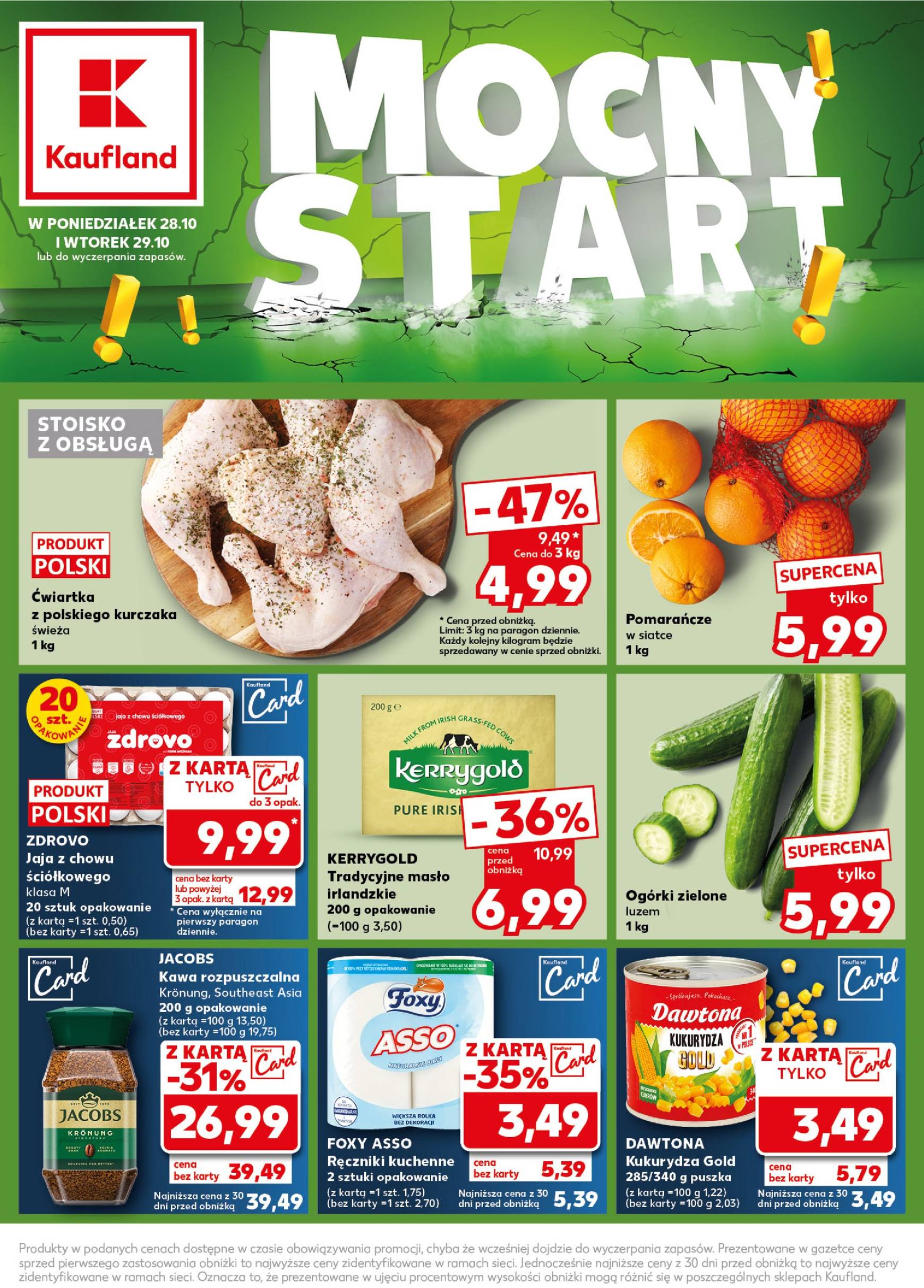 kaufland - Kaufland - Mocny Start gazetka ważna od 28.10. - 29.10.