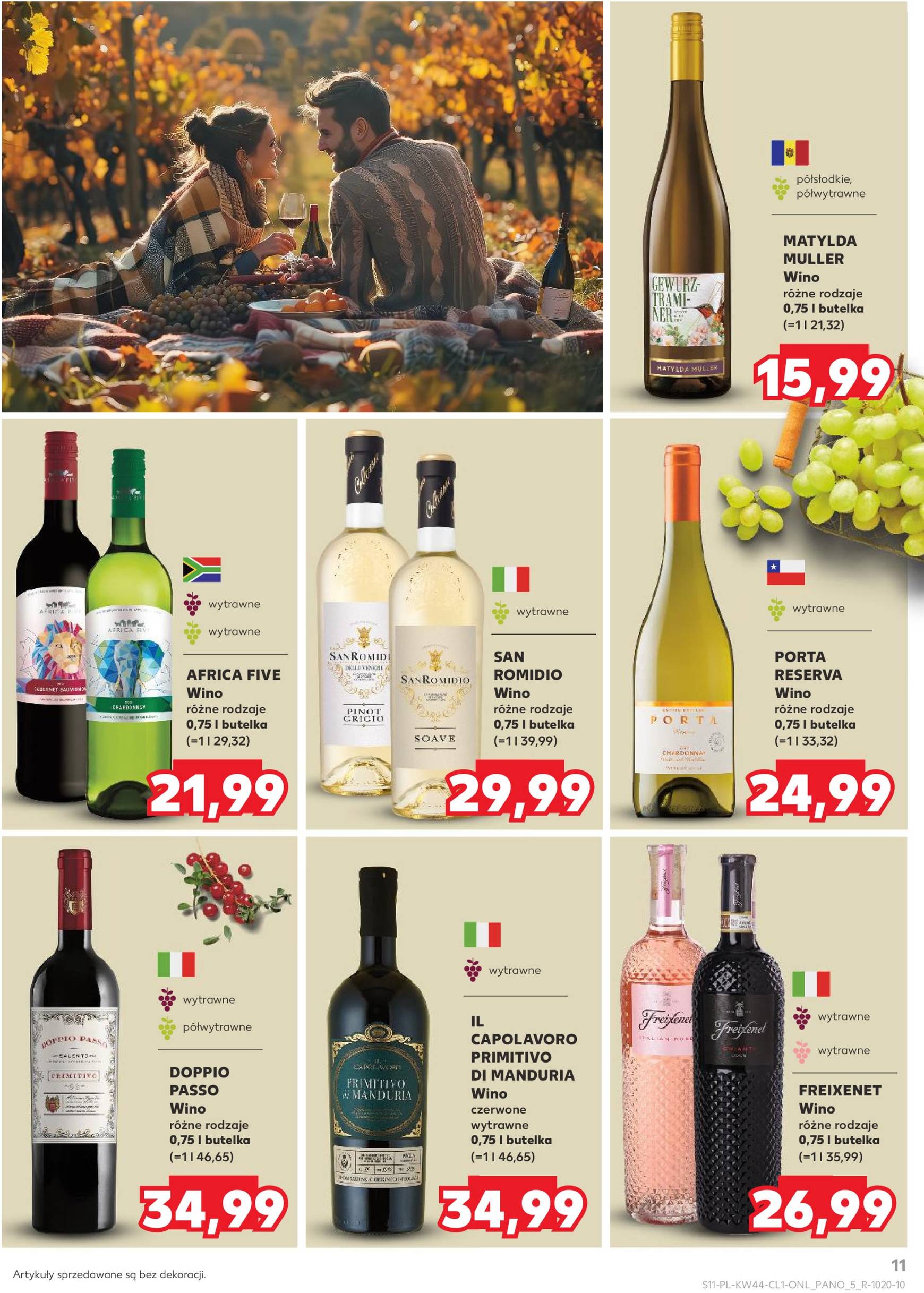 kaufland - Kaufland - Barek gazetka ważna od 30.10. - 13.11. - page: 11