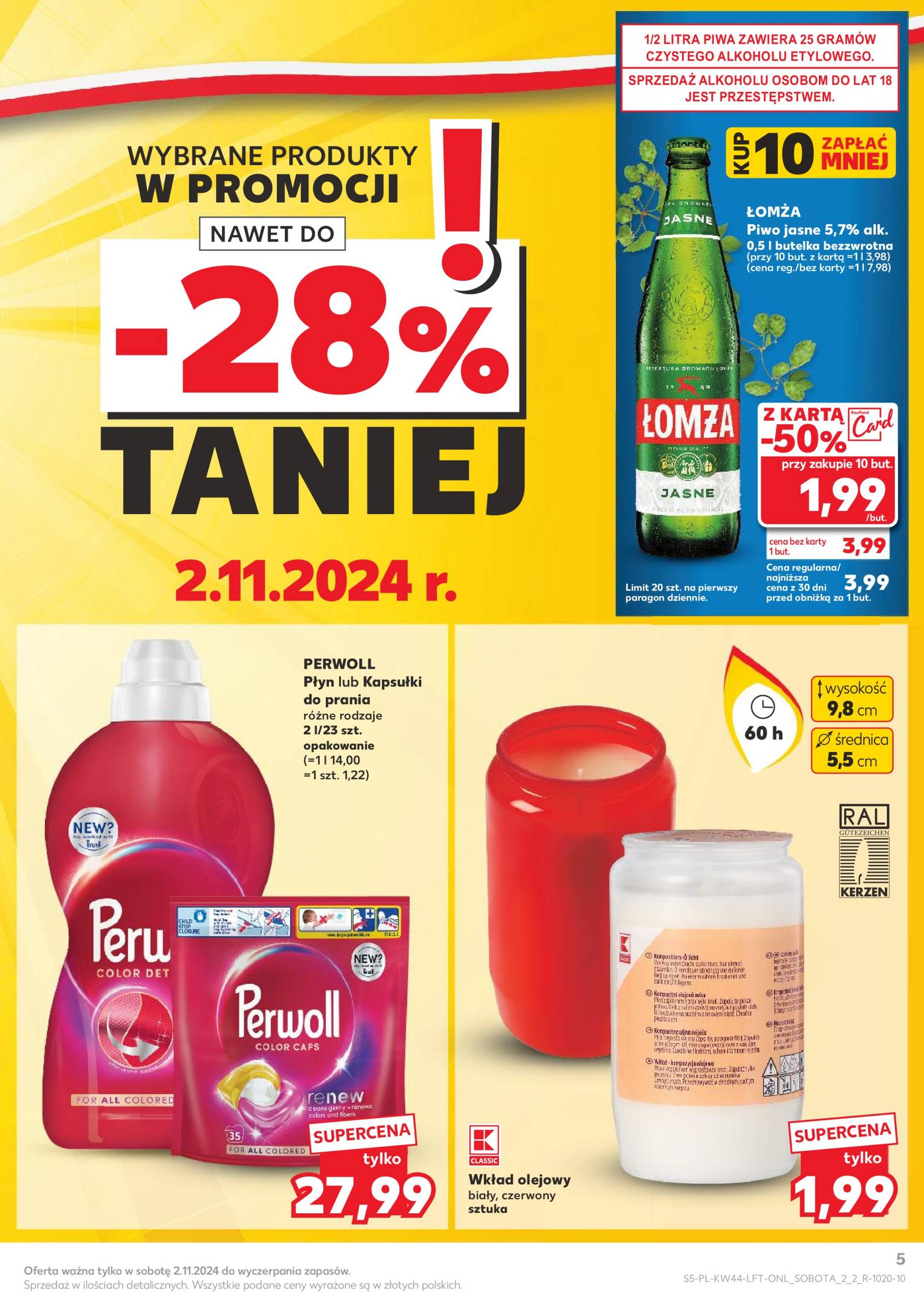 kaufland - Kaufland gazetka ważna od 30.10. - 06.11. - page: 5