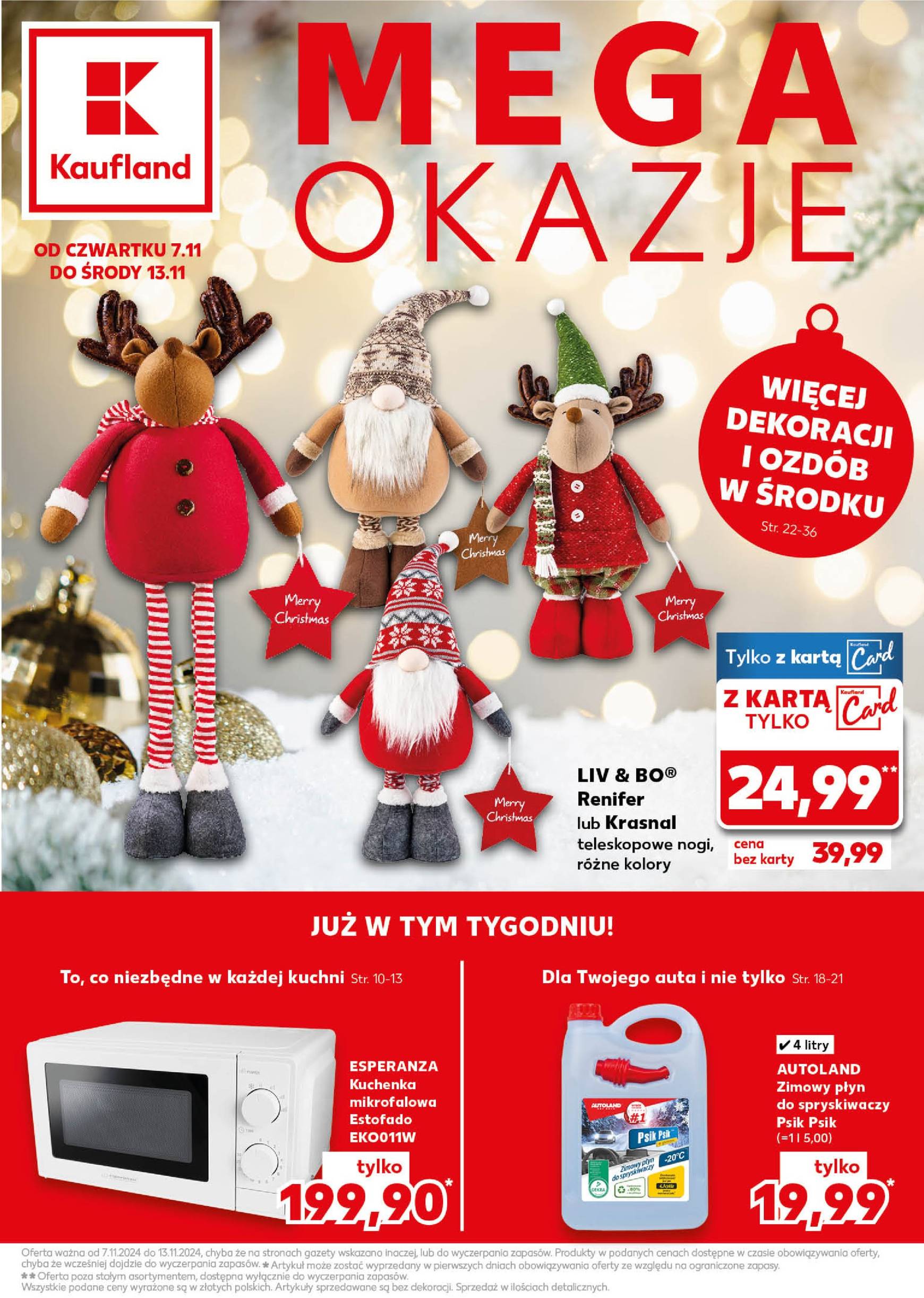 kaufland - Kaufland - Mega Okazje gazetka ważna od 07.11. - 13.11.