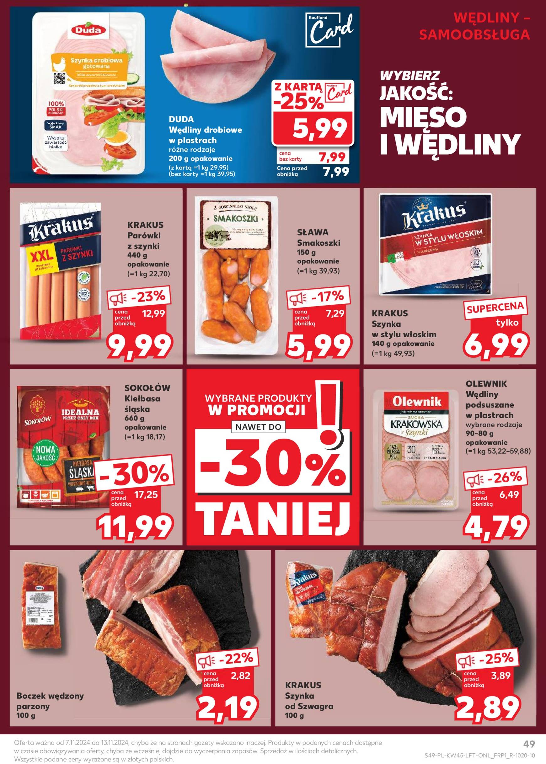 kaufland - Kaufland gazetka ważna od 07.11. - 13.11. - page: 49