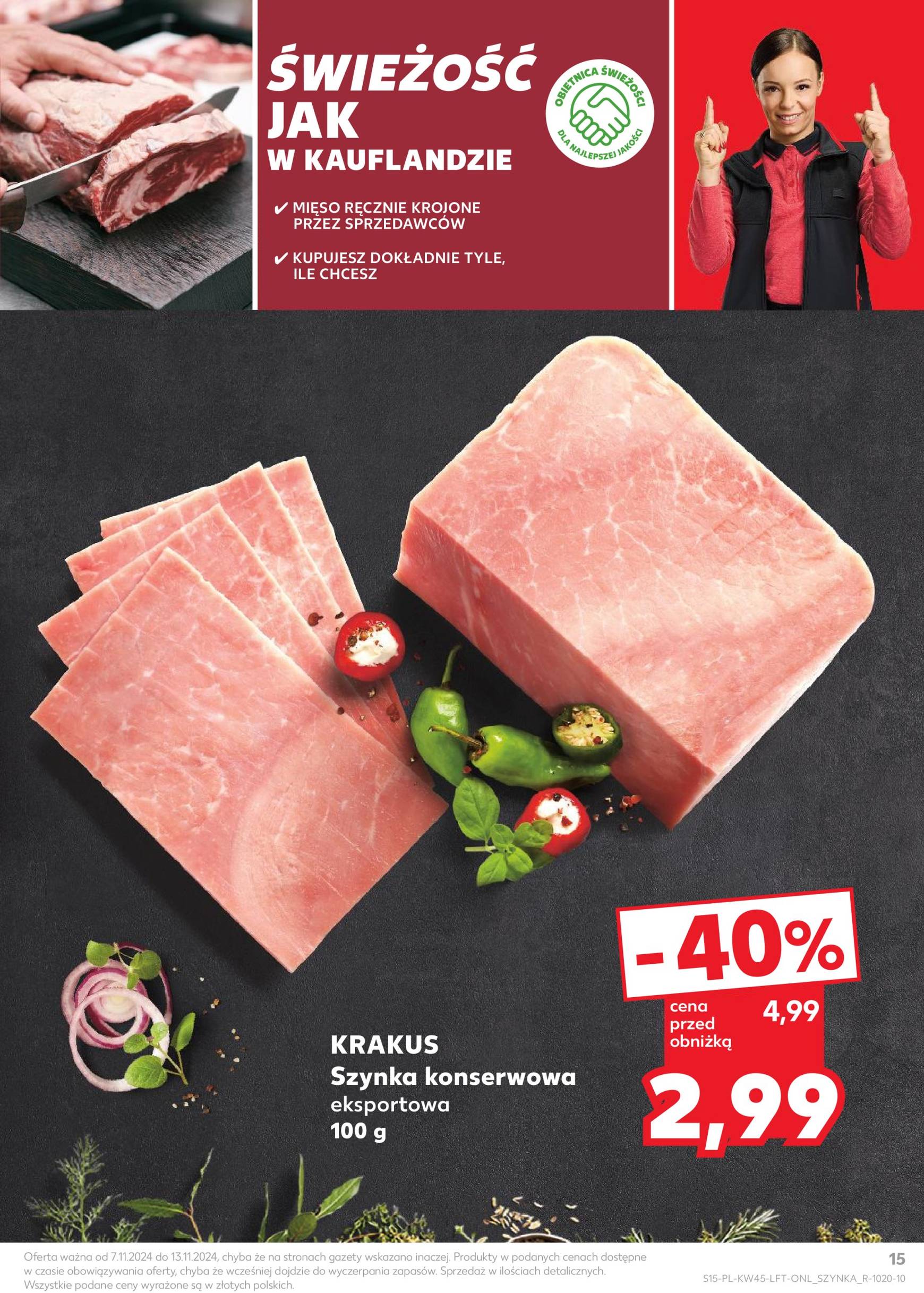 kaufland - Kaufland gazetka ważna od 07.11. - 13.11. - page: 15