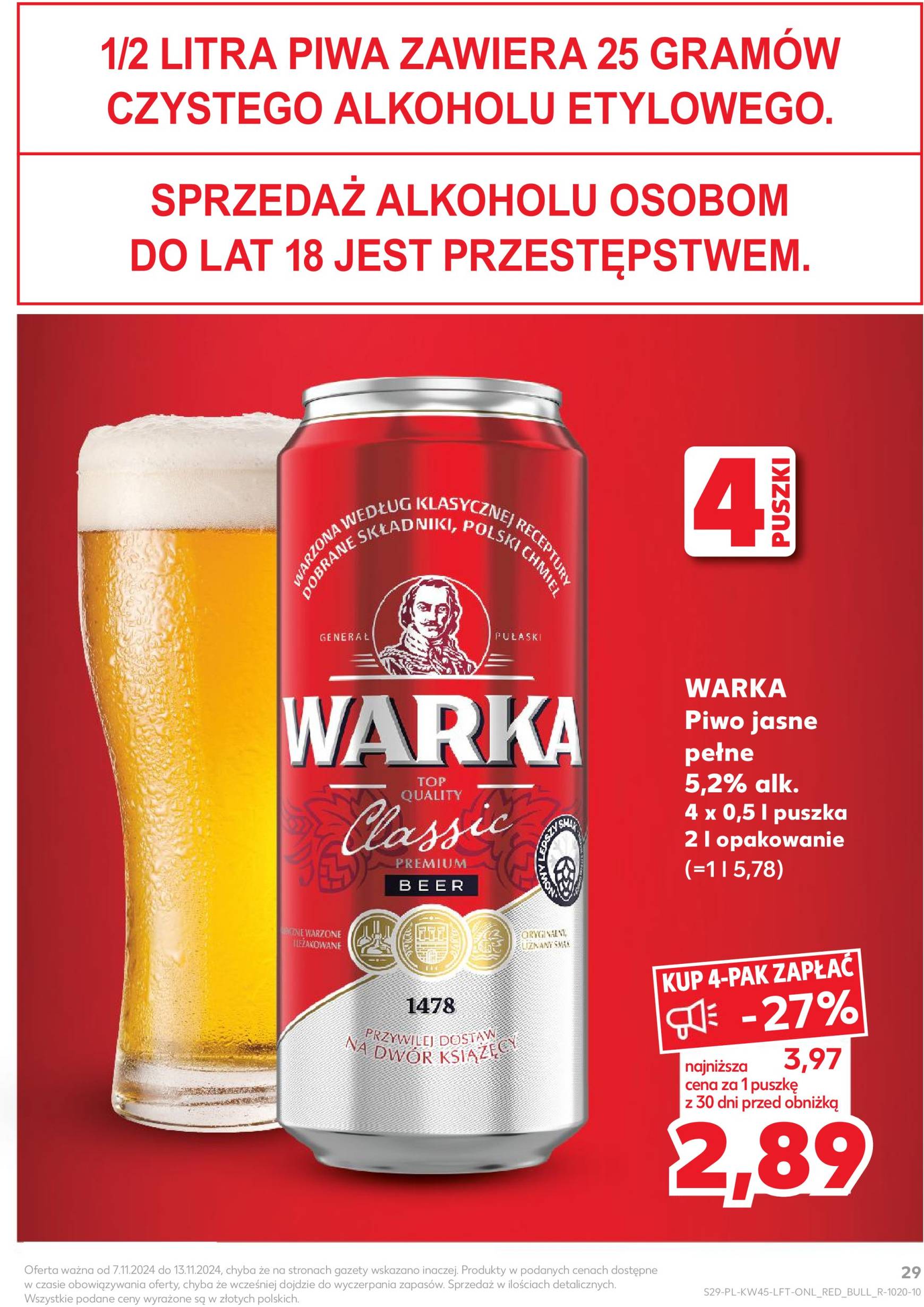 kaufland - Kaufland gazetka ważna od 07.11. - 13.11. - page: 29