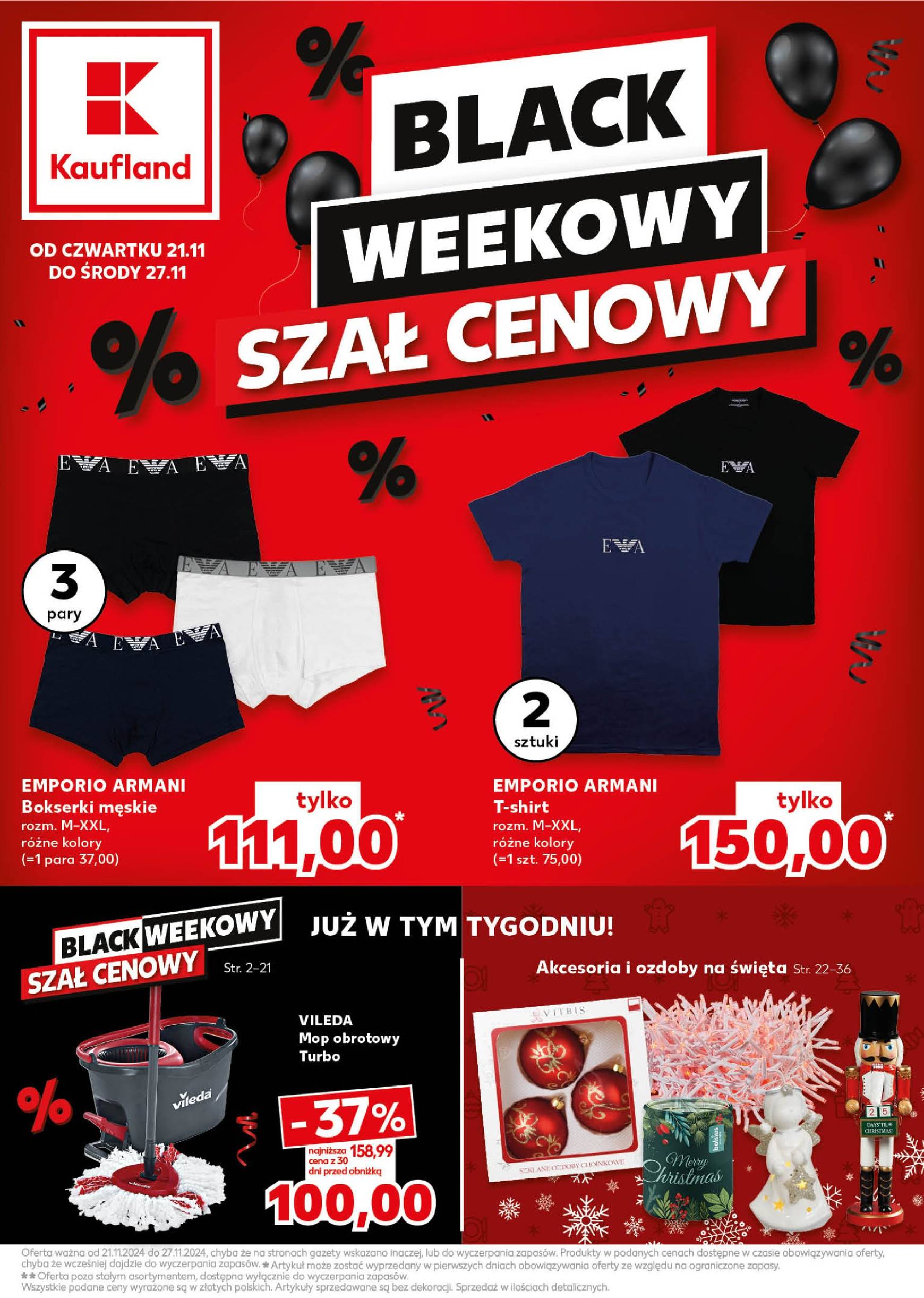 kaufland - Kaufland - Black Friday gazetka ważna od 21.11. - 27.11.