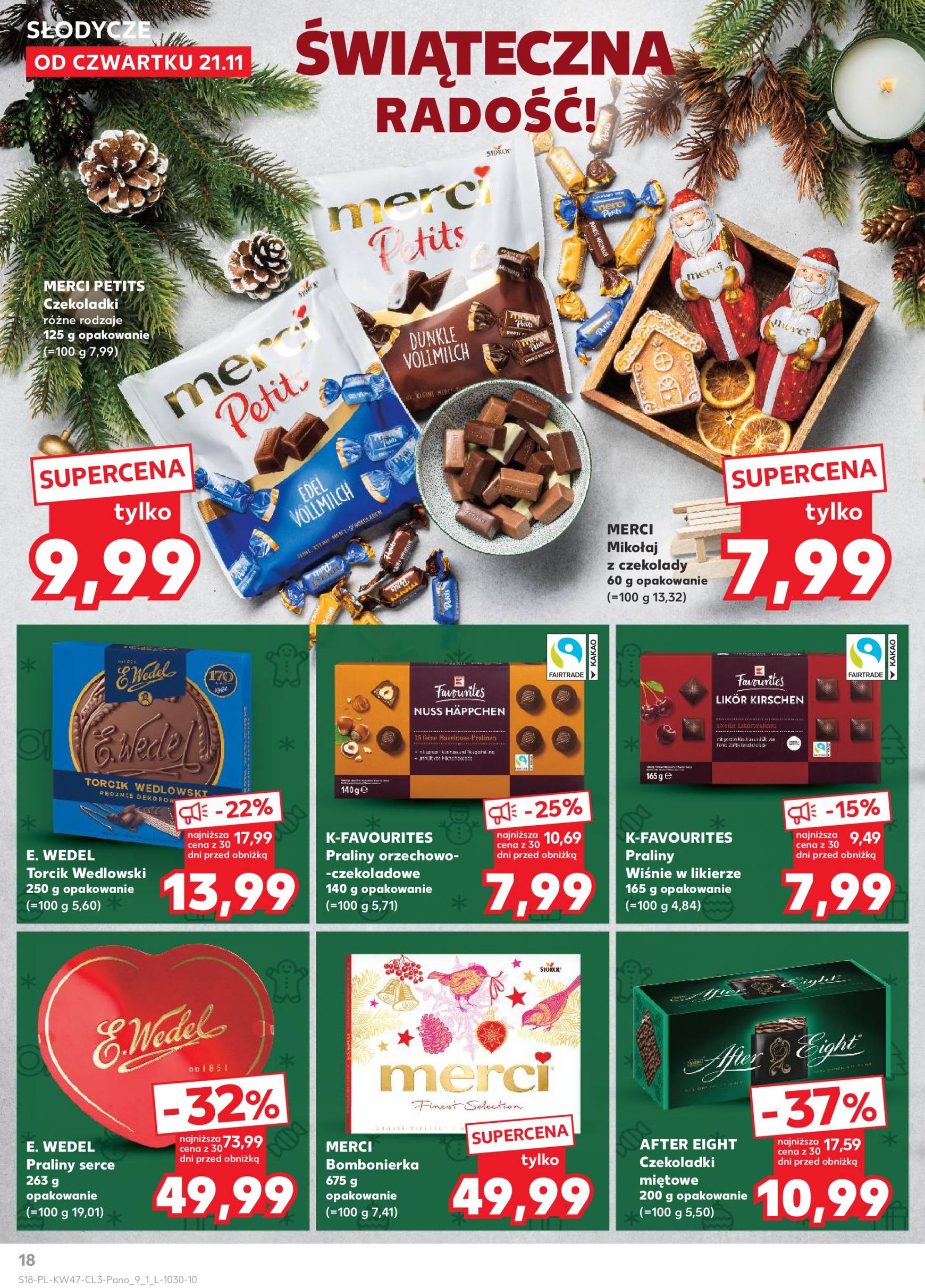 kaufland - Kaufland - Świąt gazetka ważna od 21.11. - 24.12. - page: 18