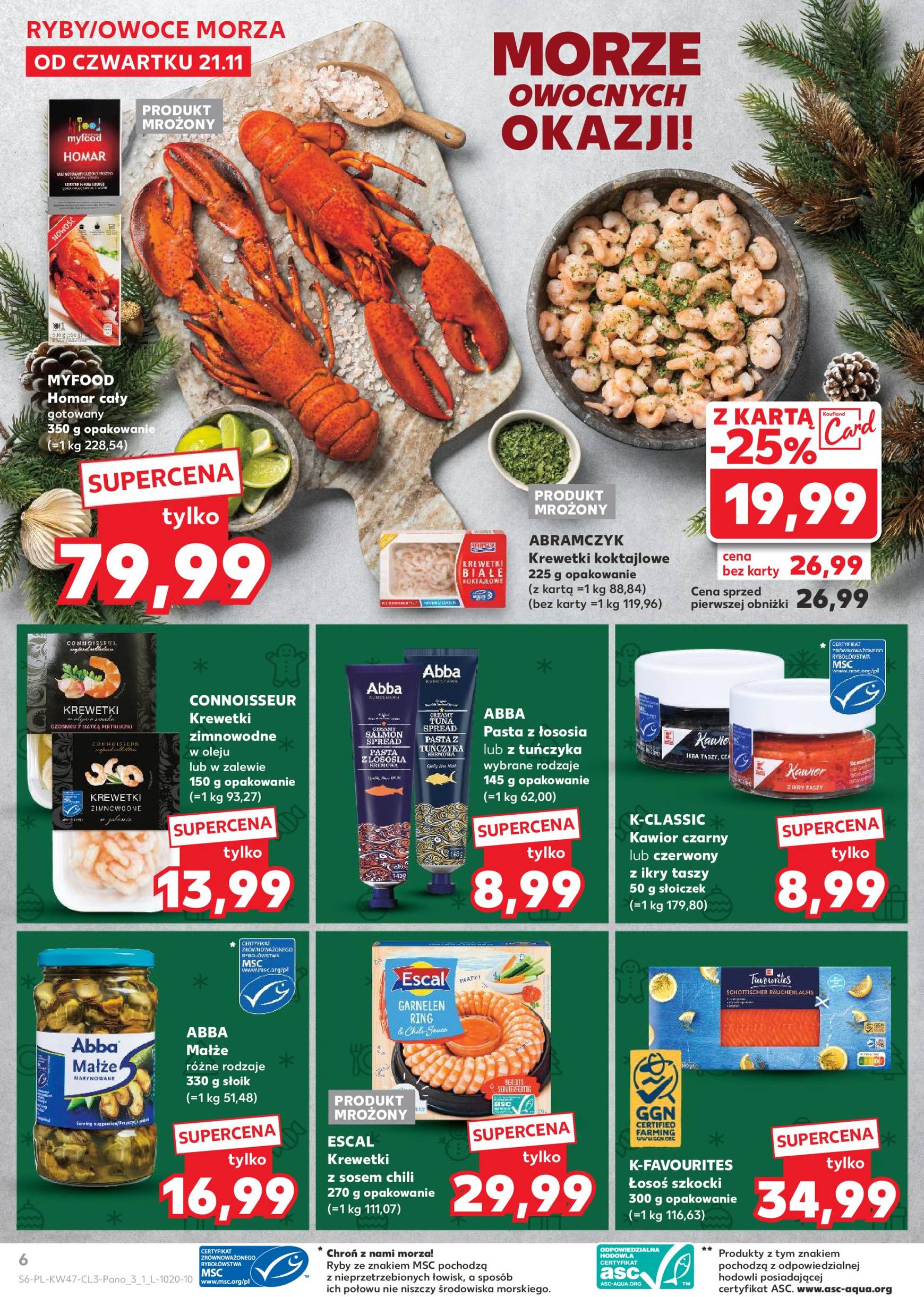 kaufland - Kaufland - Świąt gazetka ważna od 21.11. - 24.12. - page: 6