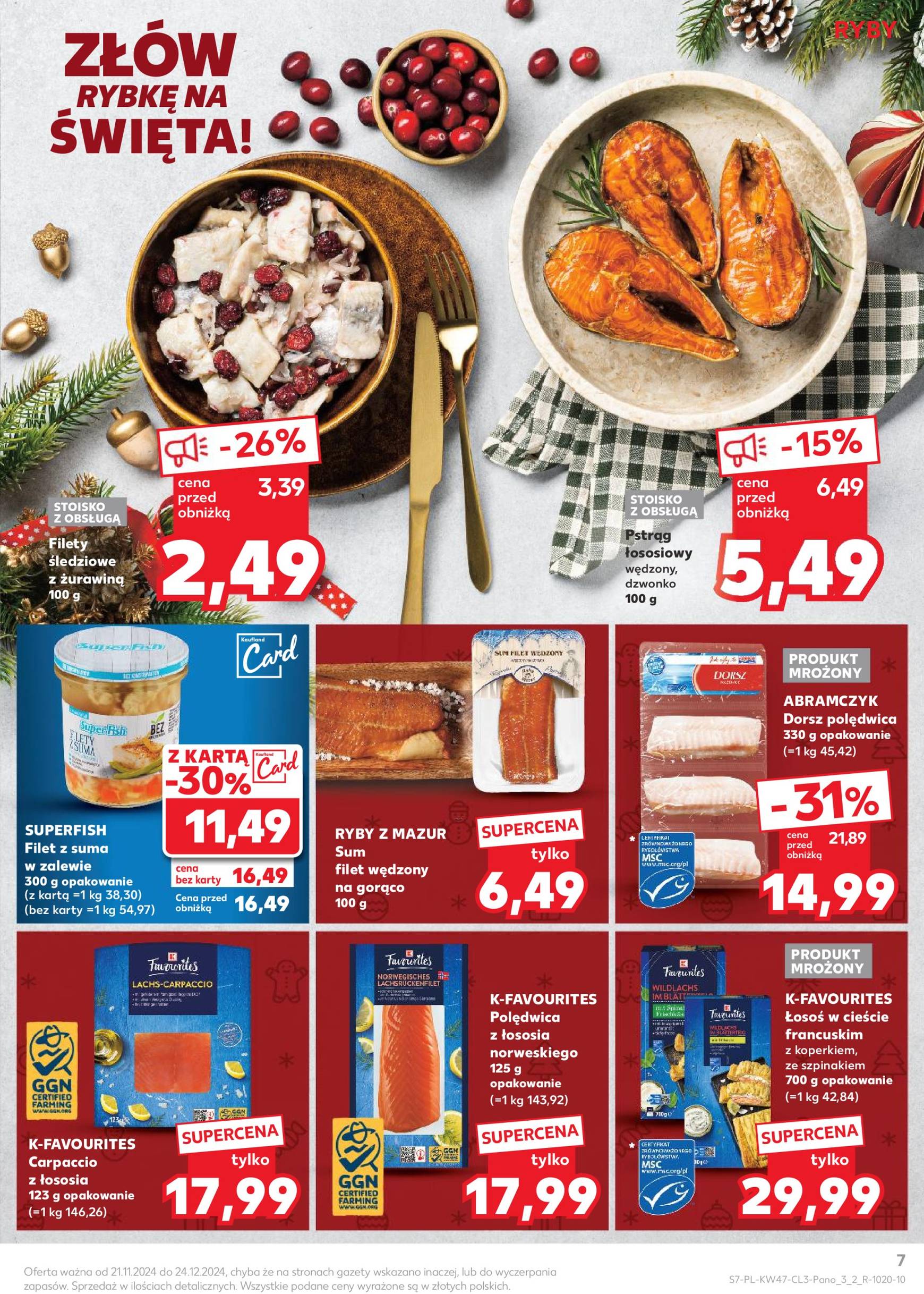 kaufland - Kaufland - Świąt gazetka ważna od 21.11. - 24.12. - page: 7