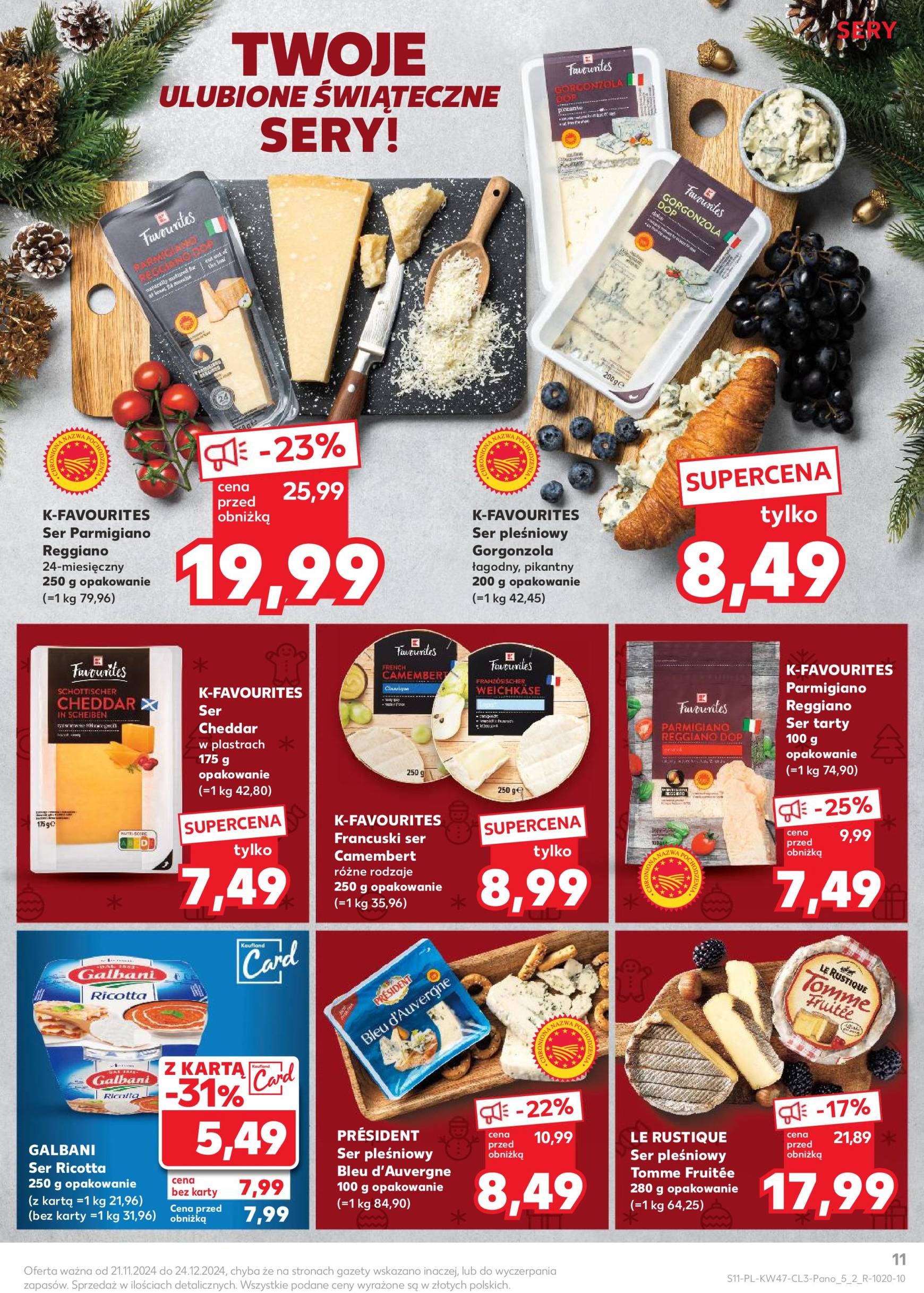 kaufland - Kaufland - Świąt gazetka ważna od 21.11. - 24.12. - page: 11