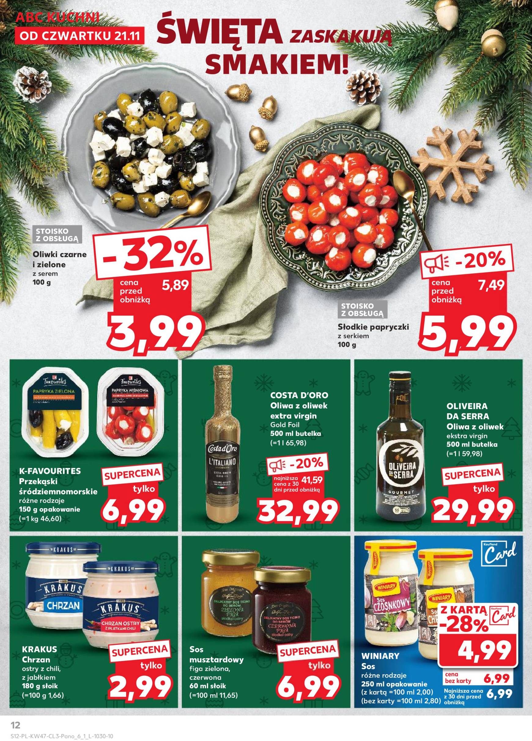 kaufland - Kaufland - Świąt gazetka ważna od 21.11. - 24.12. - page: 12