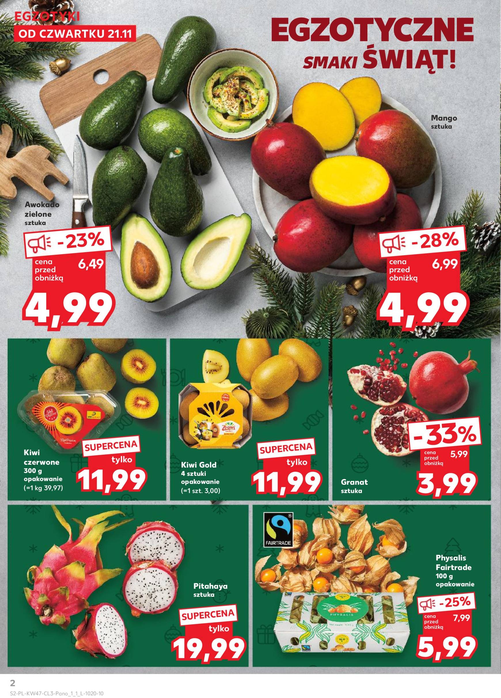 kaufland - Kaufland - Świąt gazetka ważna od 21.11. - 24.12. - page: 2