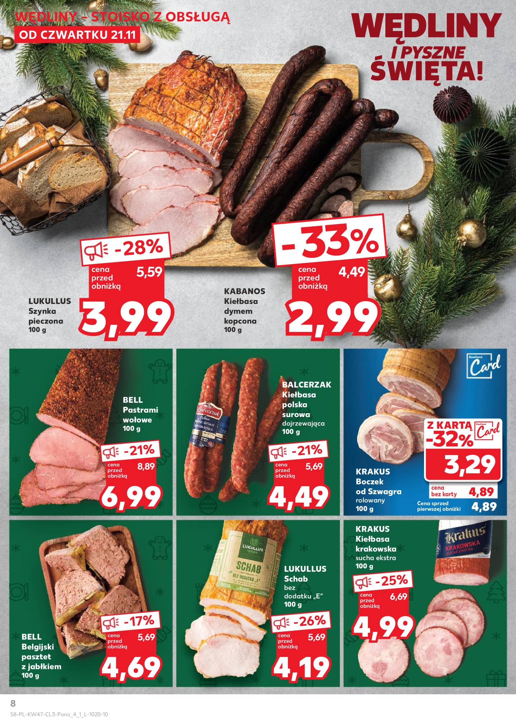 kaufland - Kaufland - Świąt gazetka ważna od 21.11. - 24.12. - page: 8