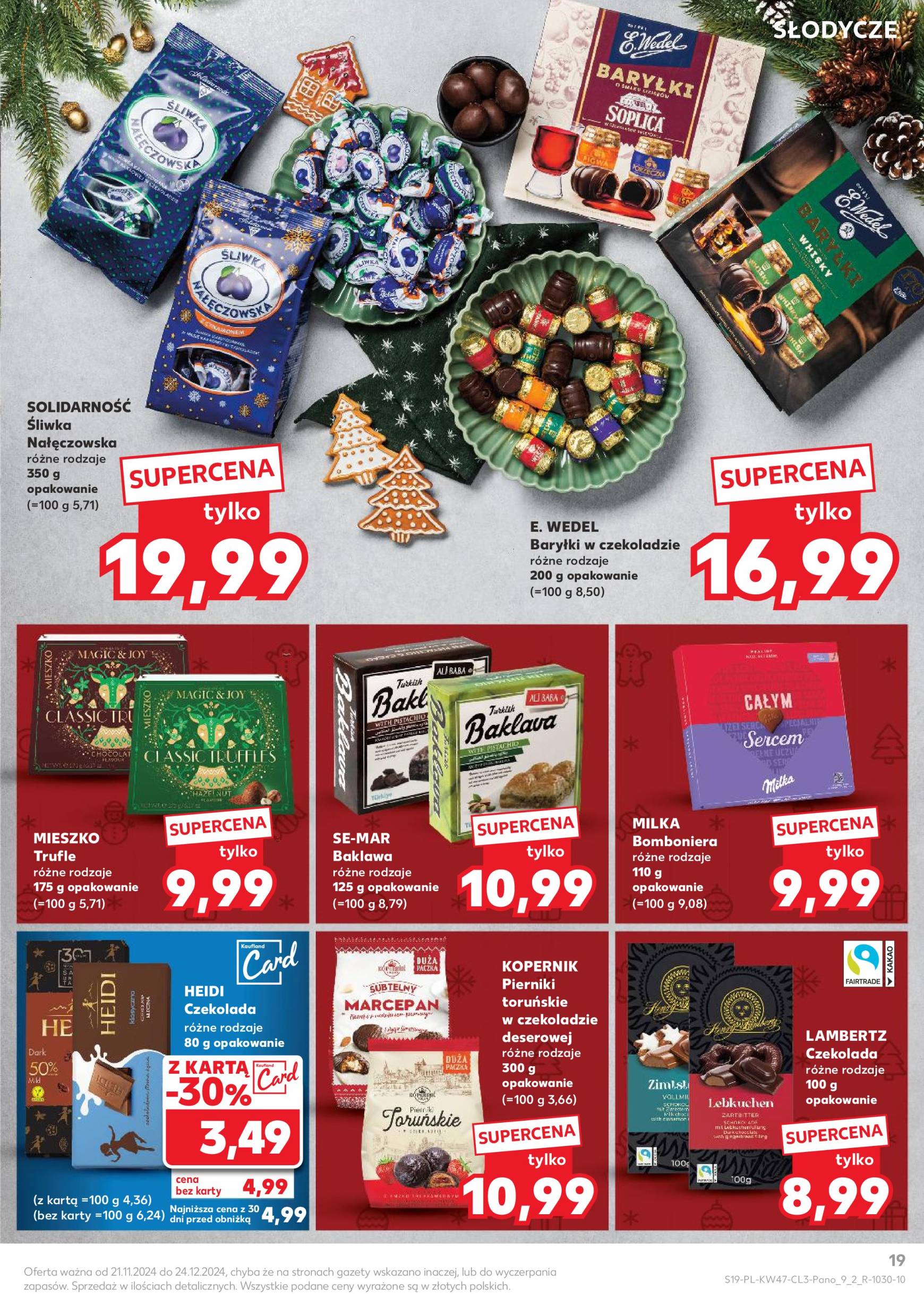 kaufland - Kaufland - Świąt gazetka ważna od 21.11. - 24.12. - page: 19