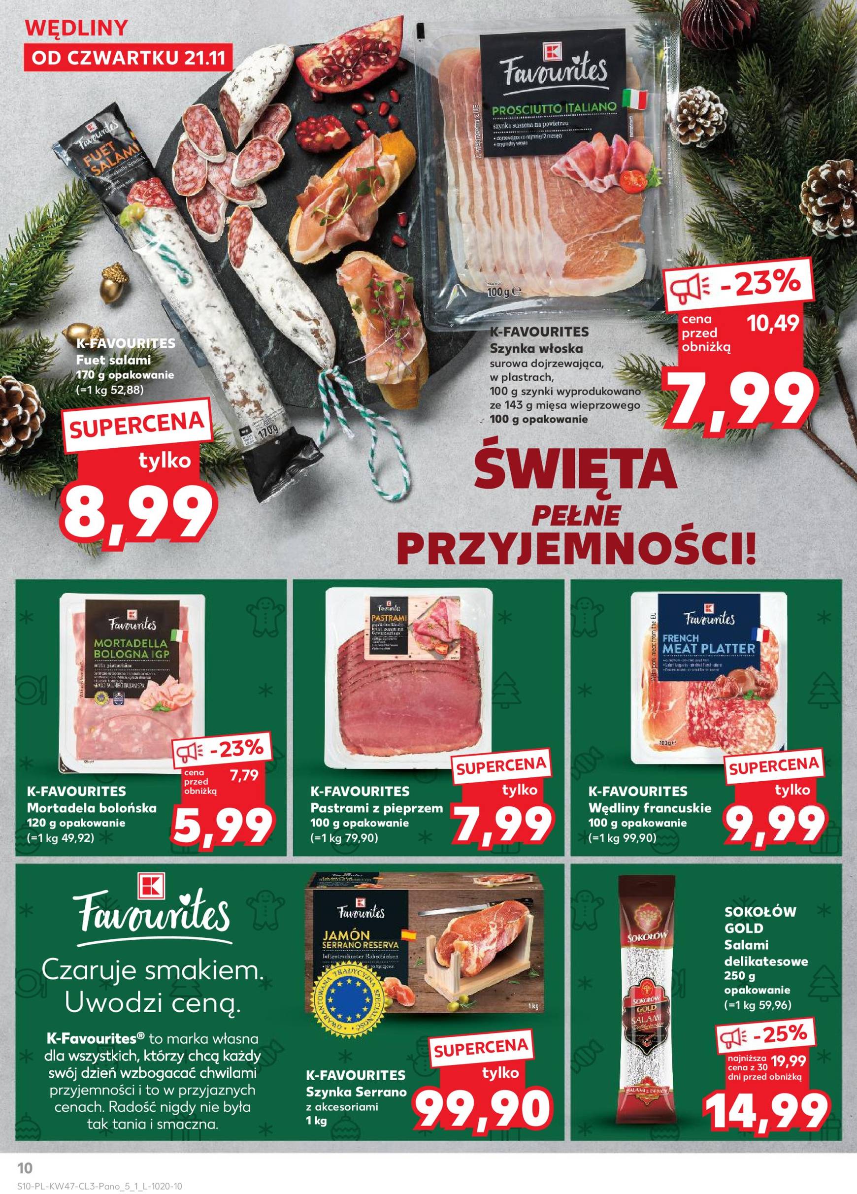 kaufland - Kaufland - Świąt gazetka ważna od 21.11. - 24.12. - page: 10