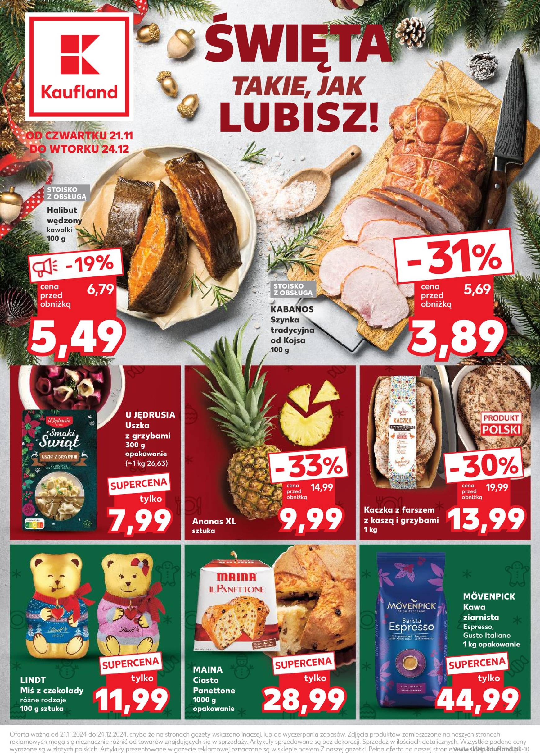 kaufland - Kaufland - Świąt gazetka ważna od 21.11. - 24.12.