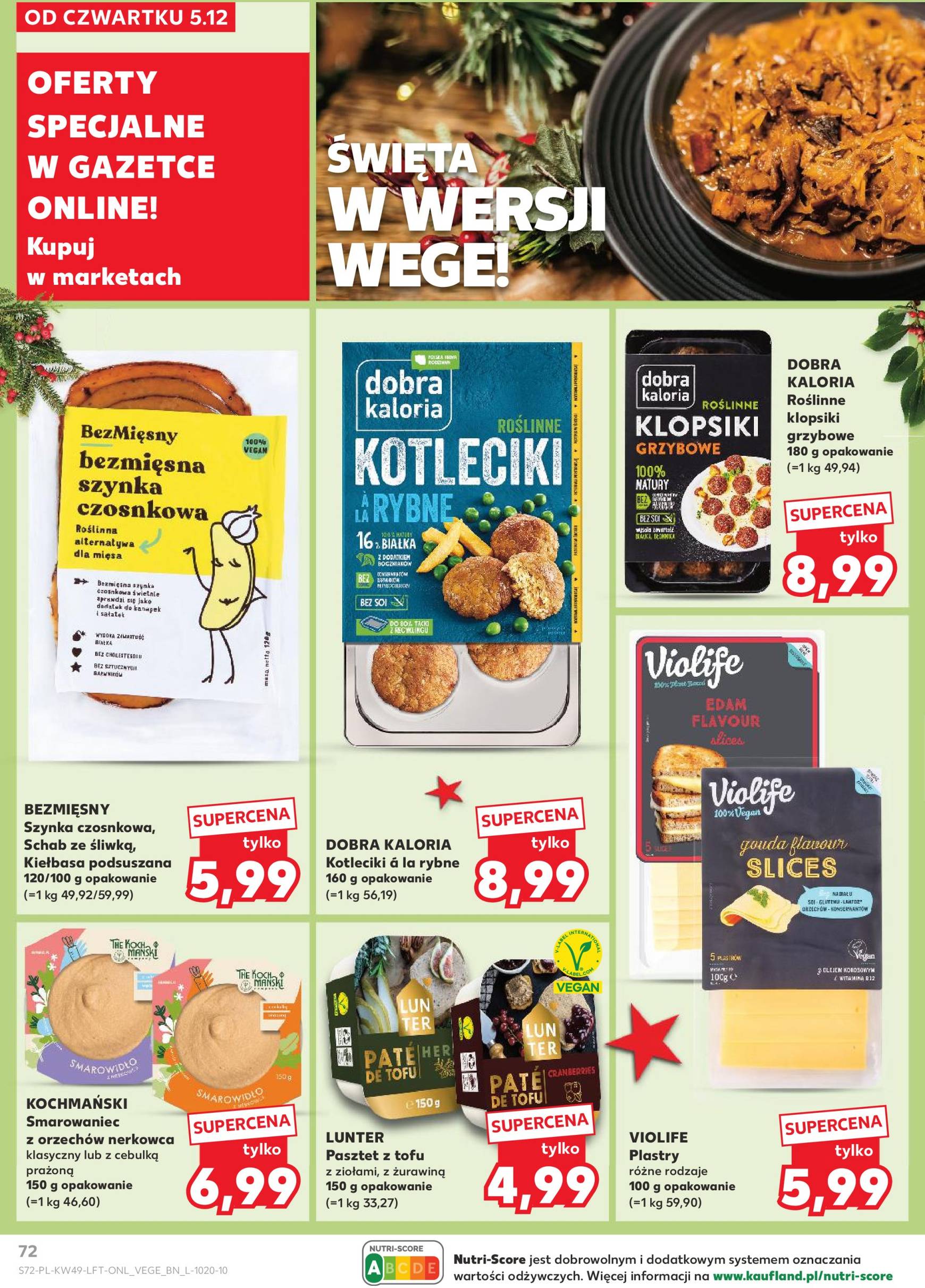 kaufland - Kaufland gazetka ważna od 05.12. - 11.12. - page: 72