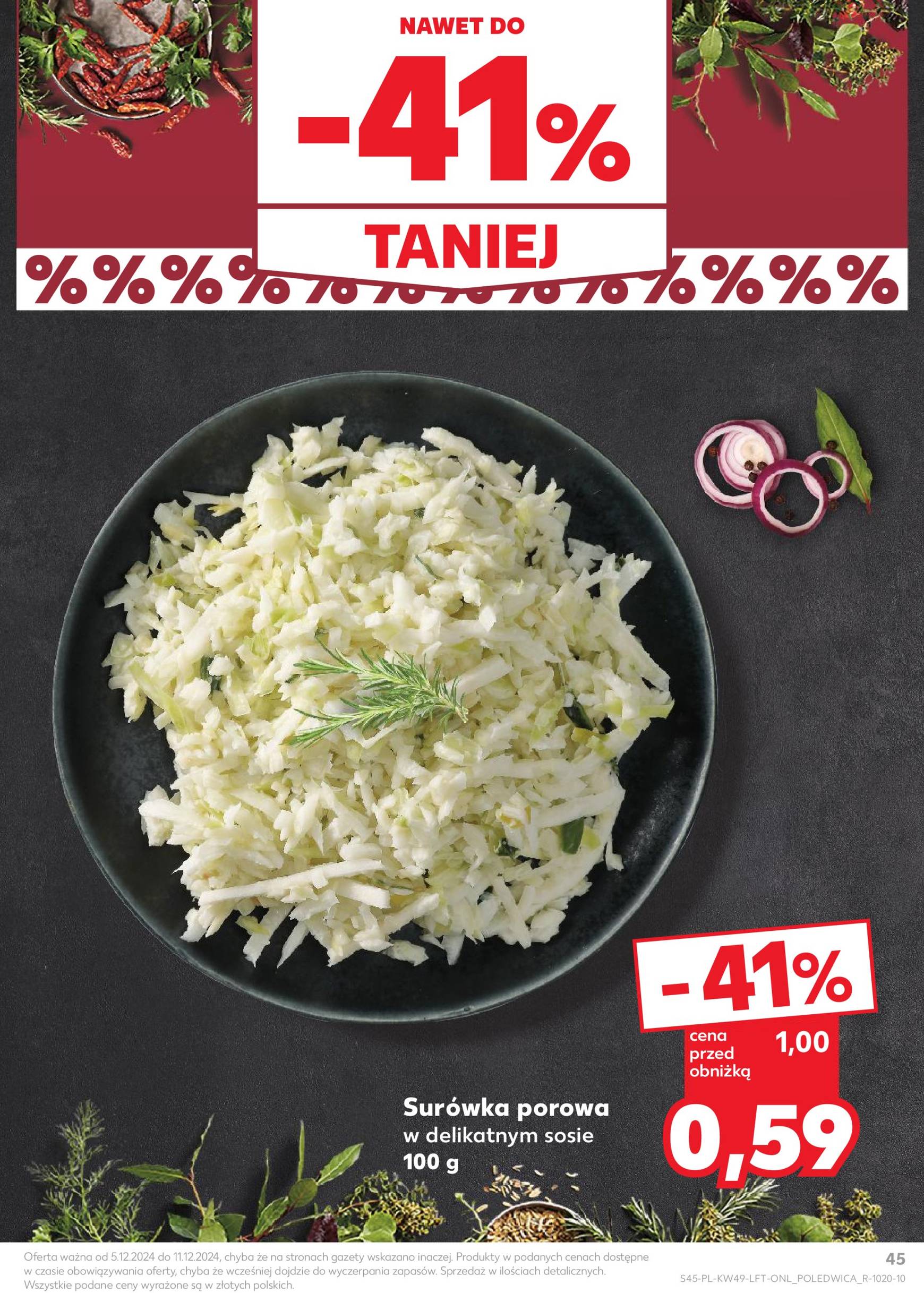 kaufland - Kaufland gazetka ważna od 05.12. - 11.12. - page: 45